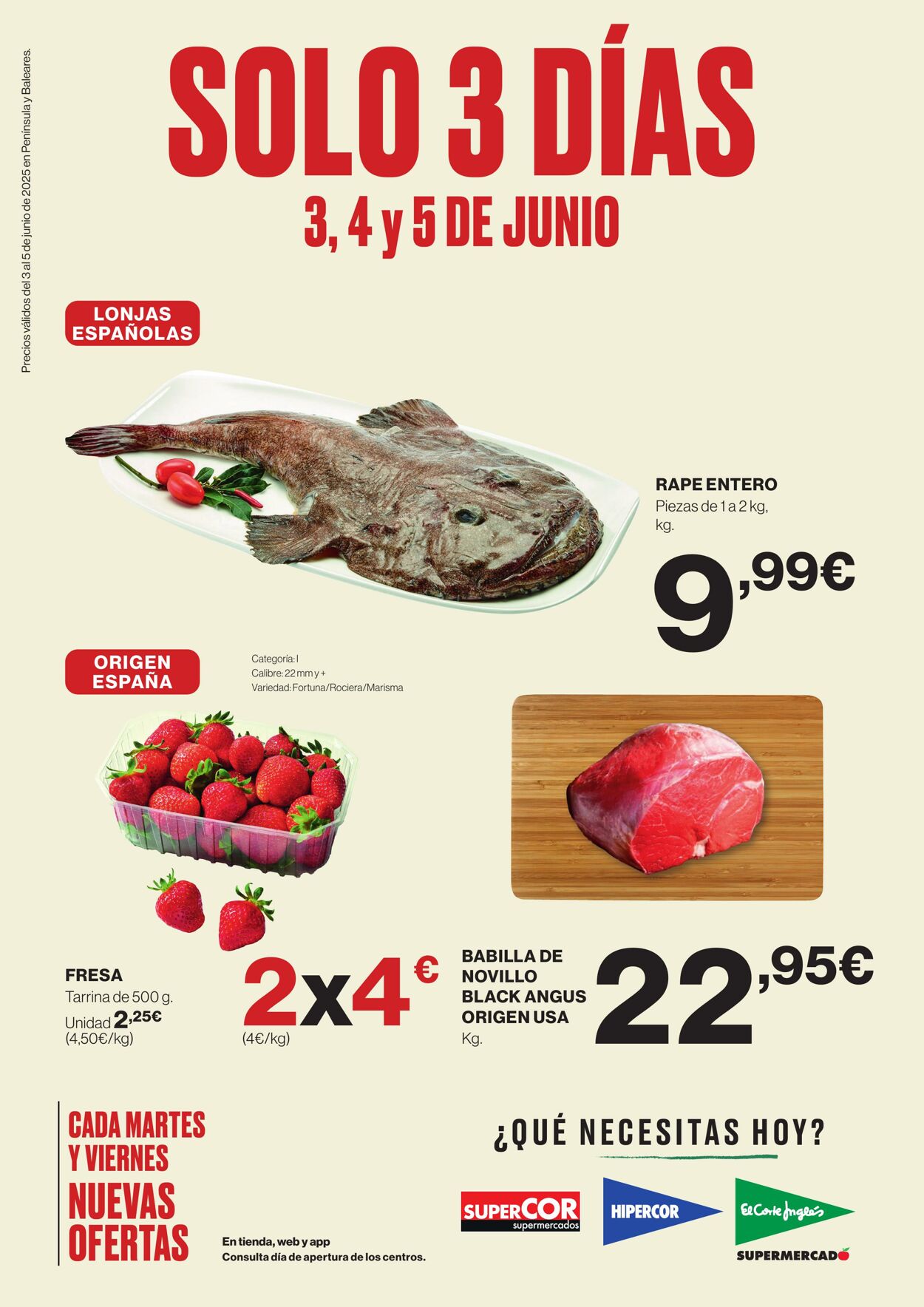 Folleto Hipercor 03.06.2025 - 05.06.2025