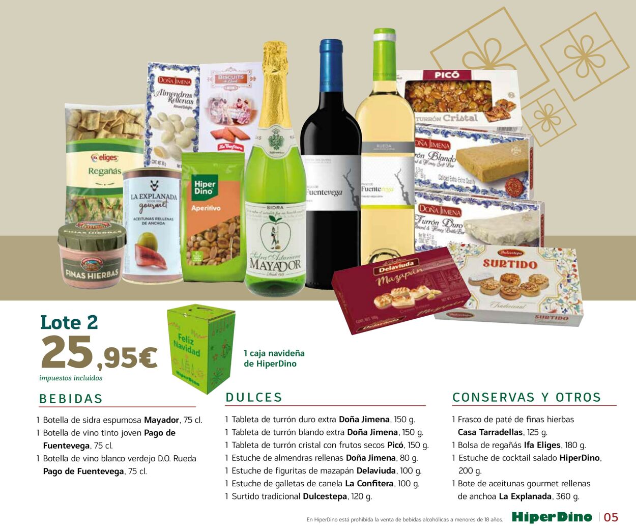 Folleto Hiperdino 11.11.2025 - 23.12.2025