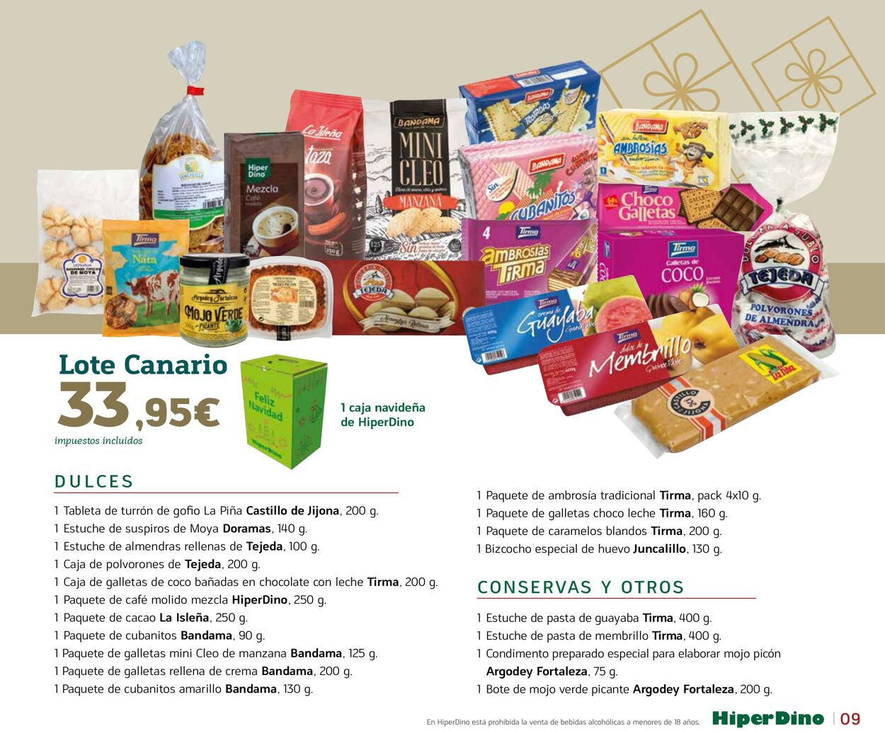 Folleto Hiperdino 11.11.2025 - 23.12.2025