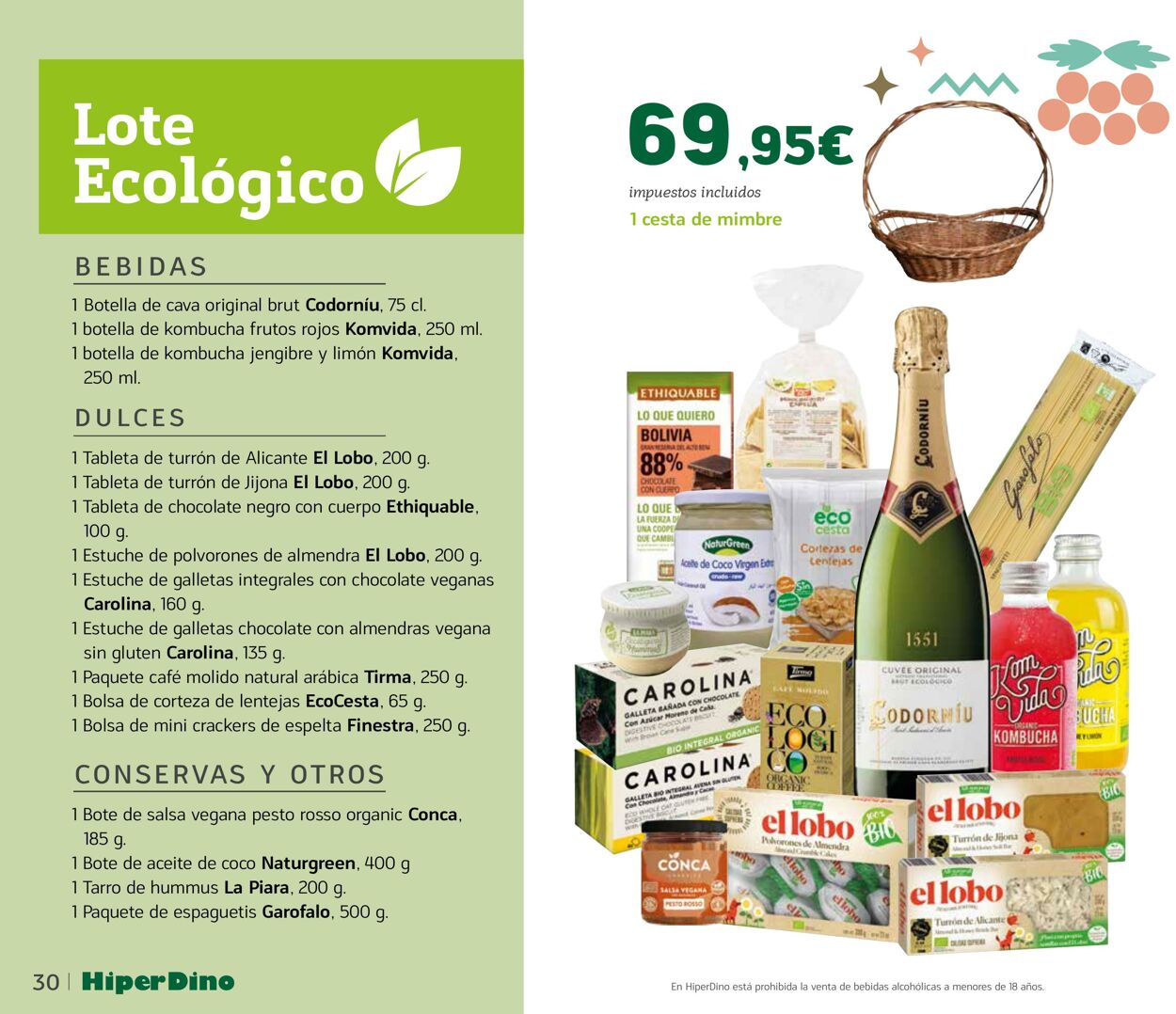 Folleto Hiperdino 11.11.2025 - 23.12.2025