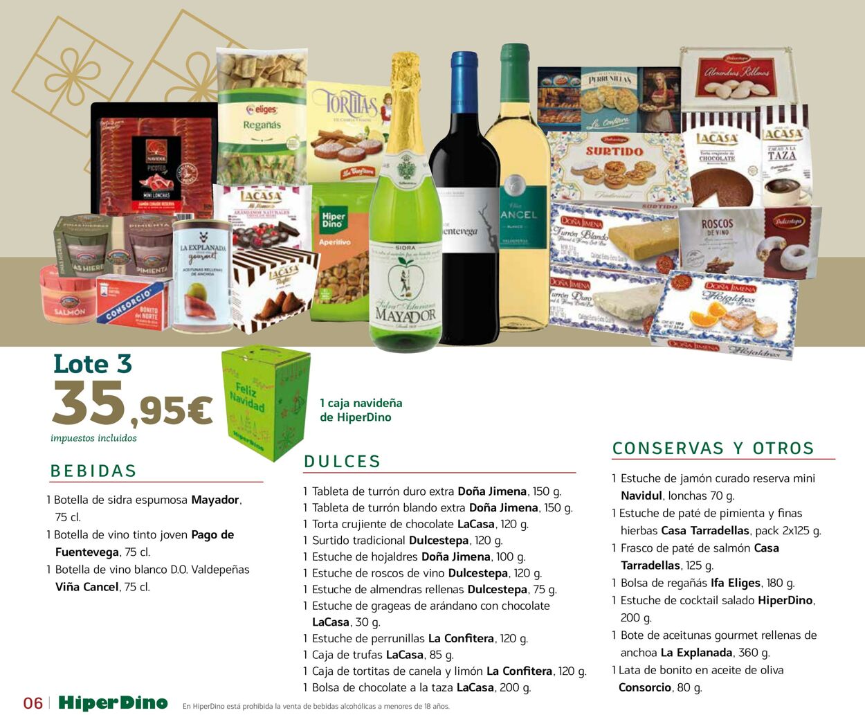 Folleto Hiperdino 11.11.2025 - 23.12.2025