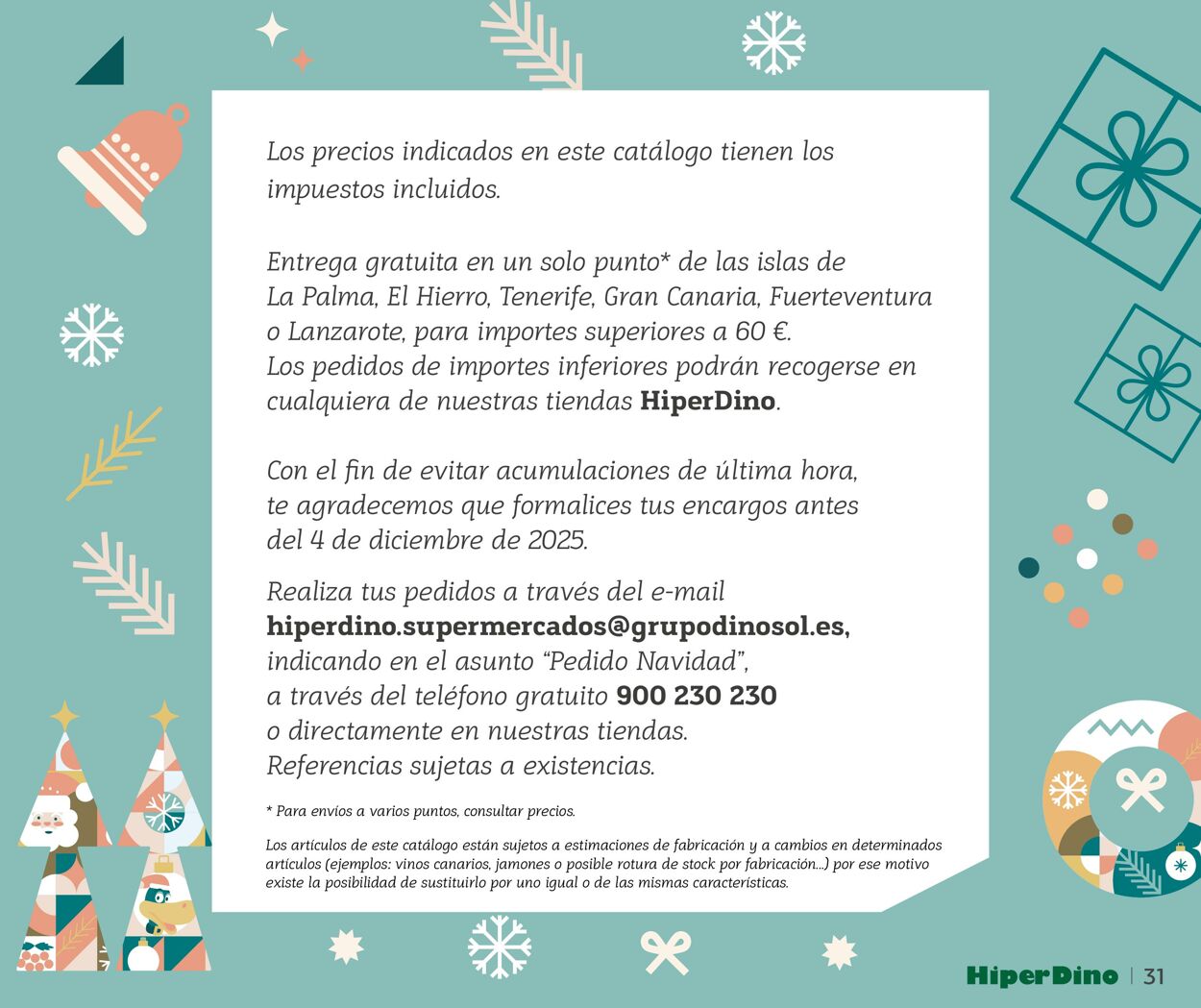 Folleto Hiperdino 11.11.2025 - 23.12.2025