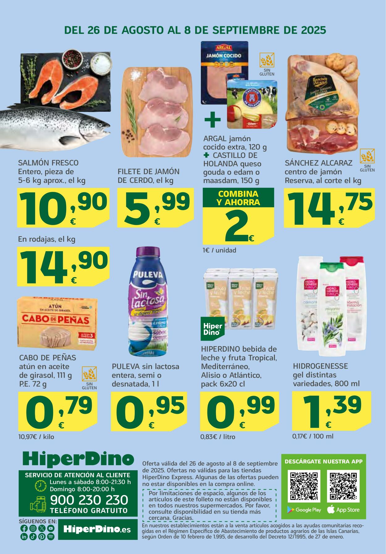 Folleto Hiperdino 26.08.2025 - 08.09.2025