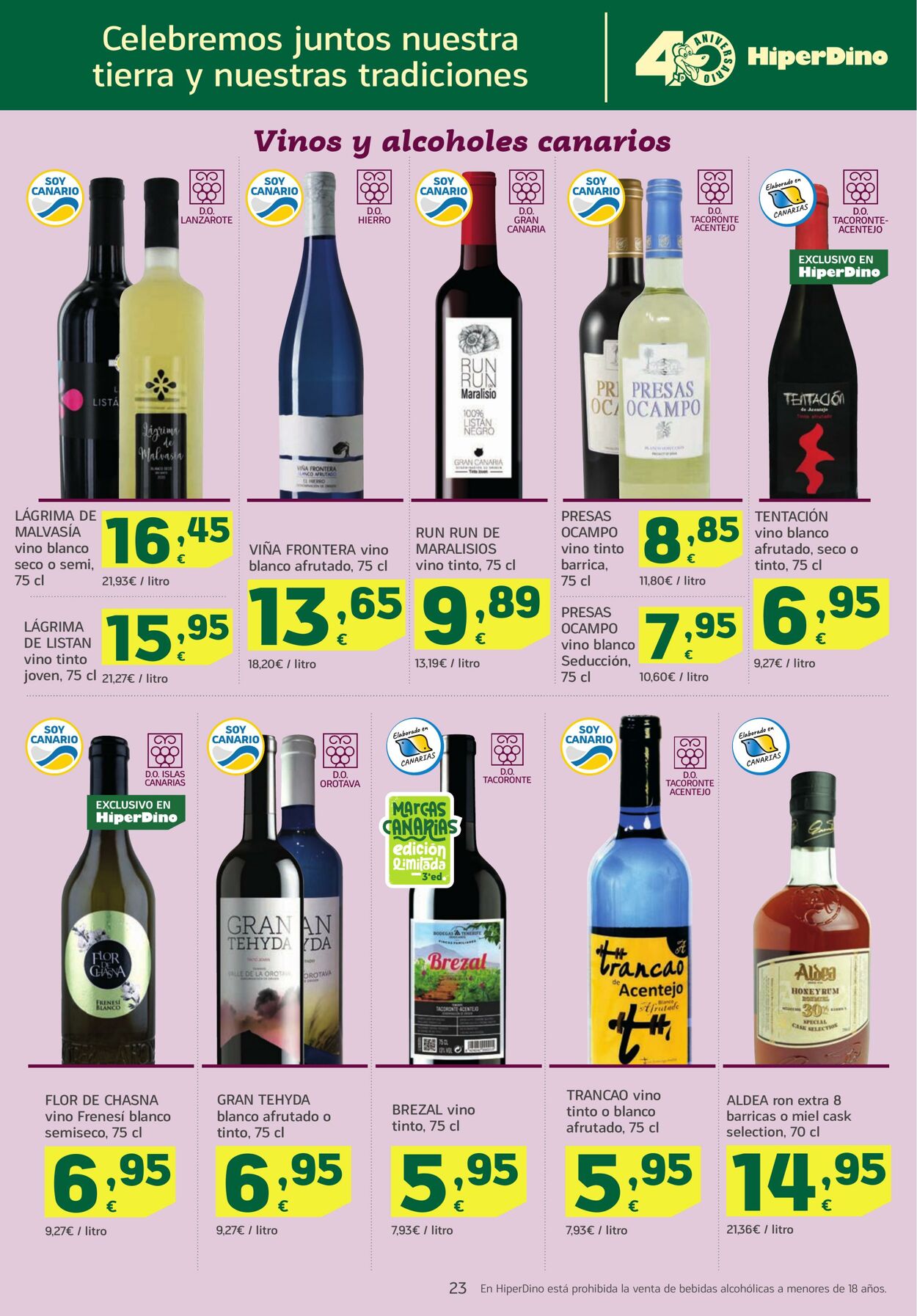 Folleto Hiperdino 26.05.2025 - 09.06.2025