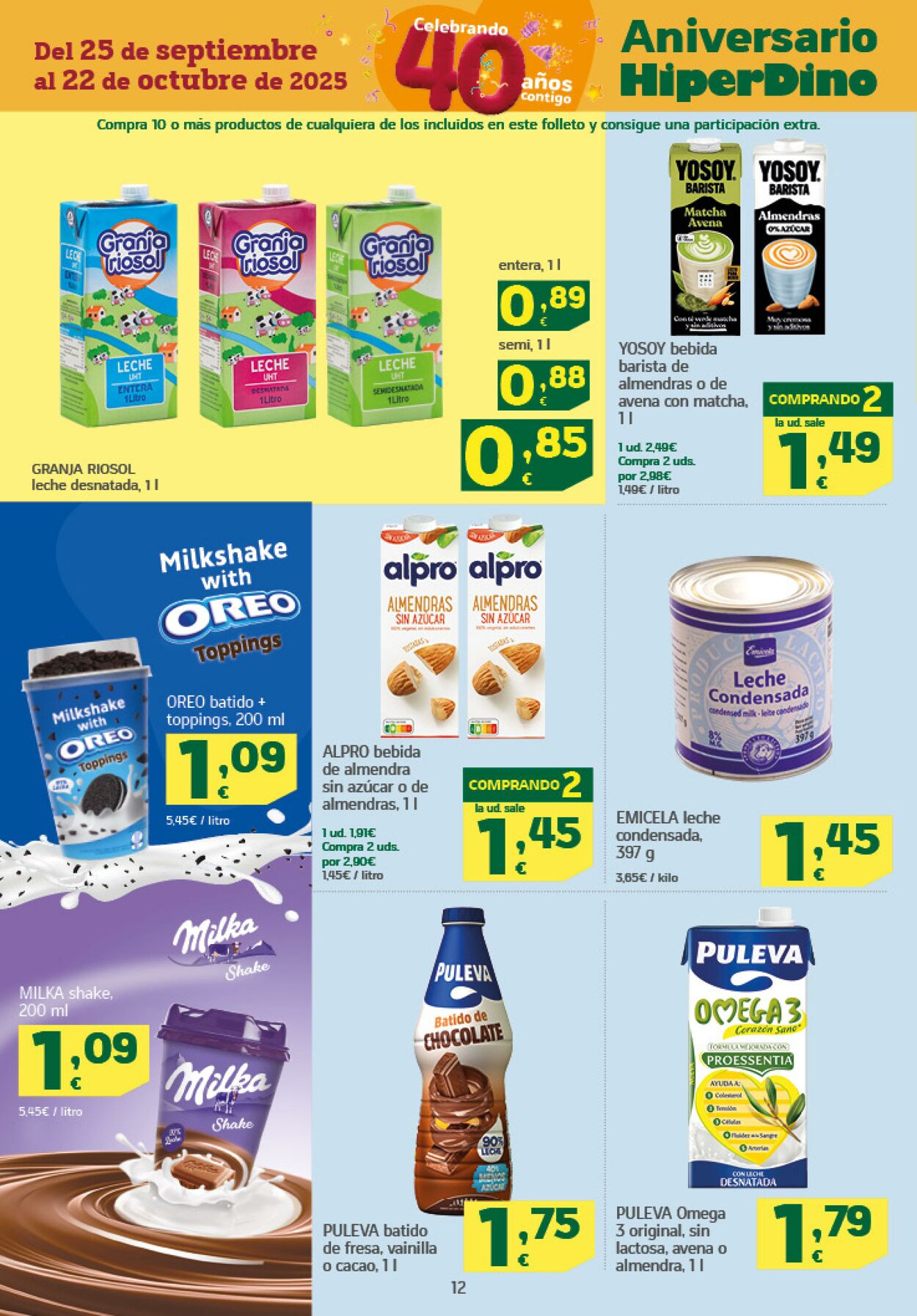 Folleto Hiperdino 09.10.2025 - 22.10.2025