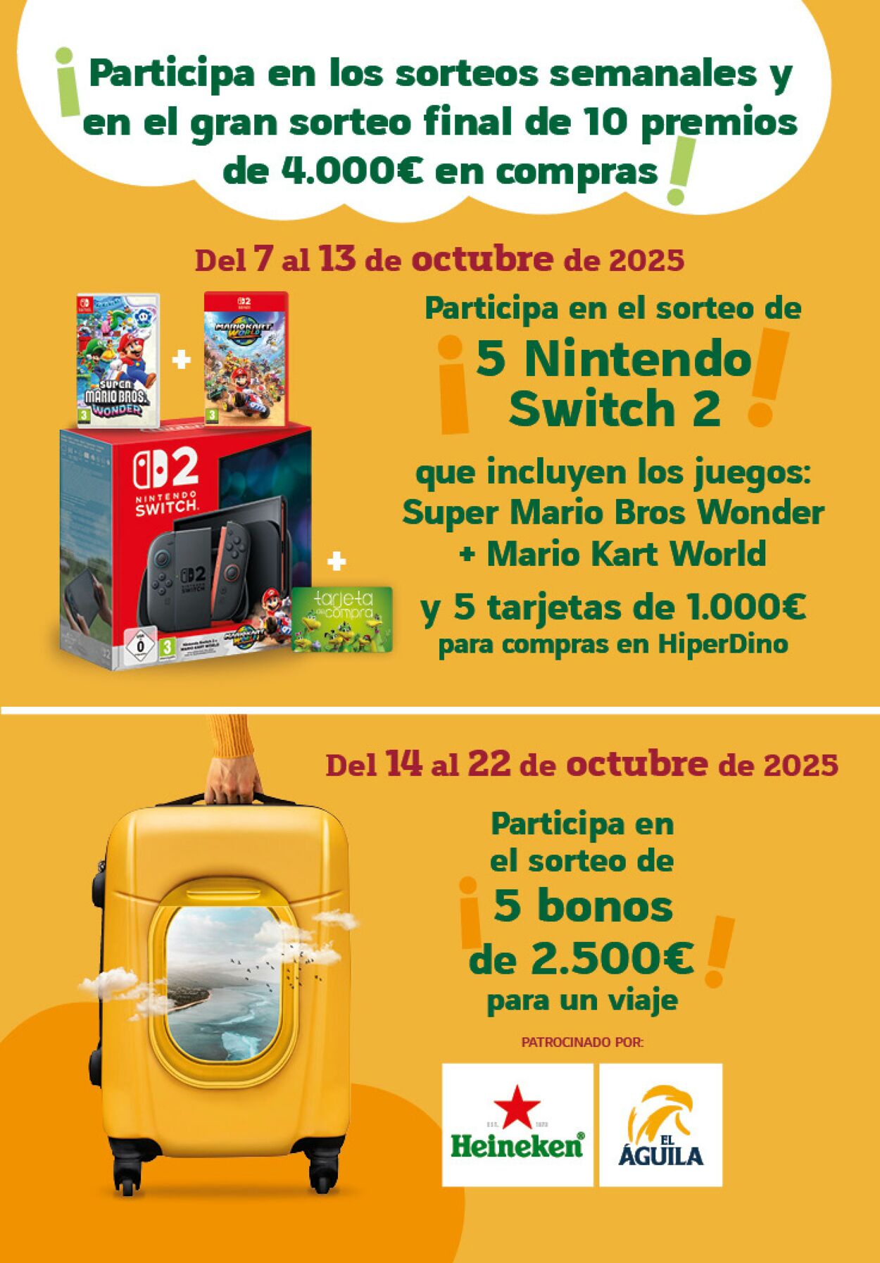 Folleto Hiperdino 09.10.2025 - 22.10.2025