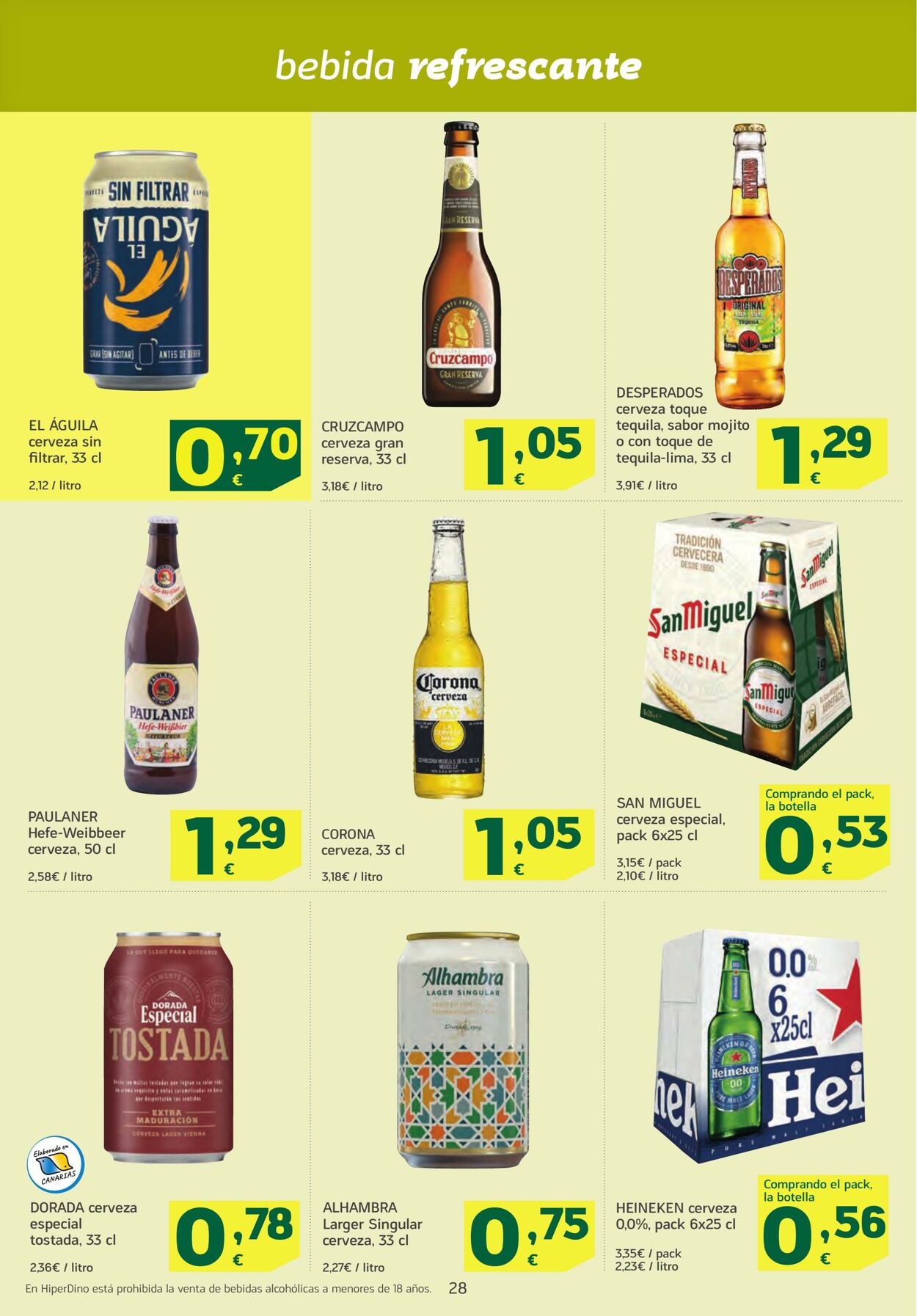 Folleto Hiperdino 09.09.2025 - 24.09.2025