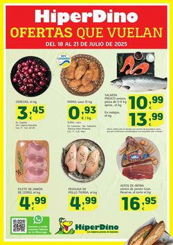 Folleto Hiperdino 18.07.2025 - 21.07.2025