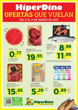 Folleto Hiperdino 08.08.2025 - 11.08.2025