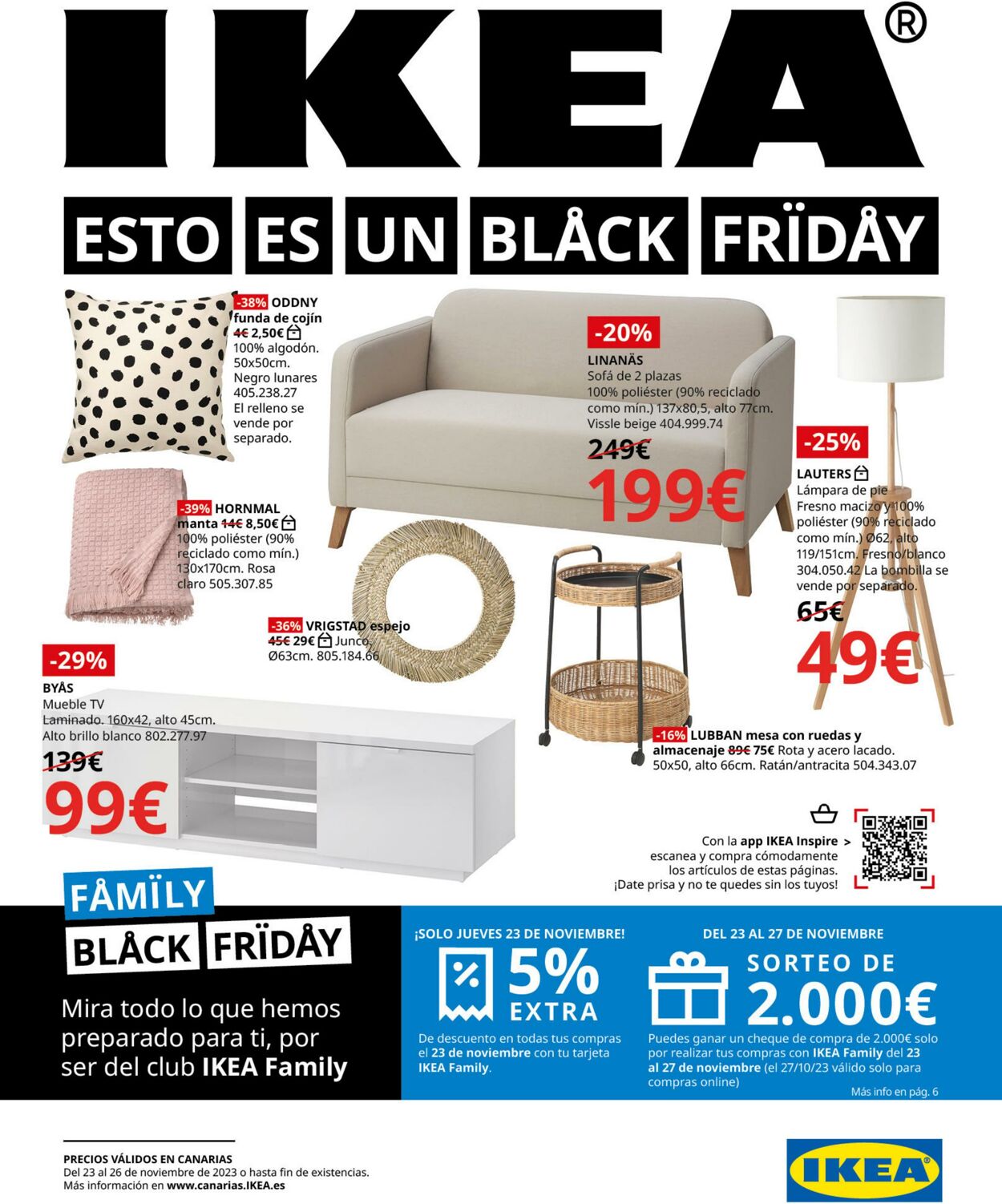 Folleto IKEA 23.11.2023 - 26.11.2023