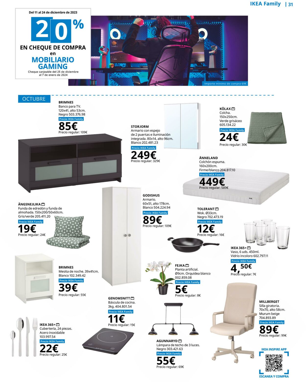 Folleto IKEA 27.10.2023 - 31.12.2023