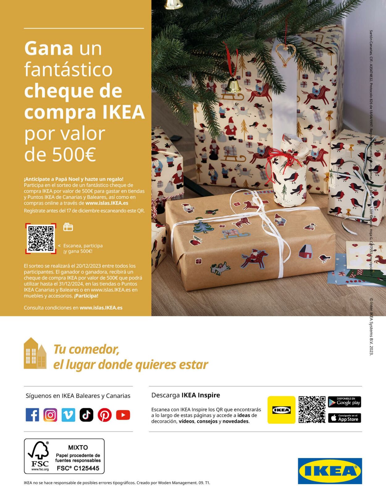 Folleto IKEA 23.10.2023 - 31.01.2024