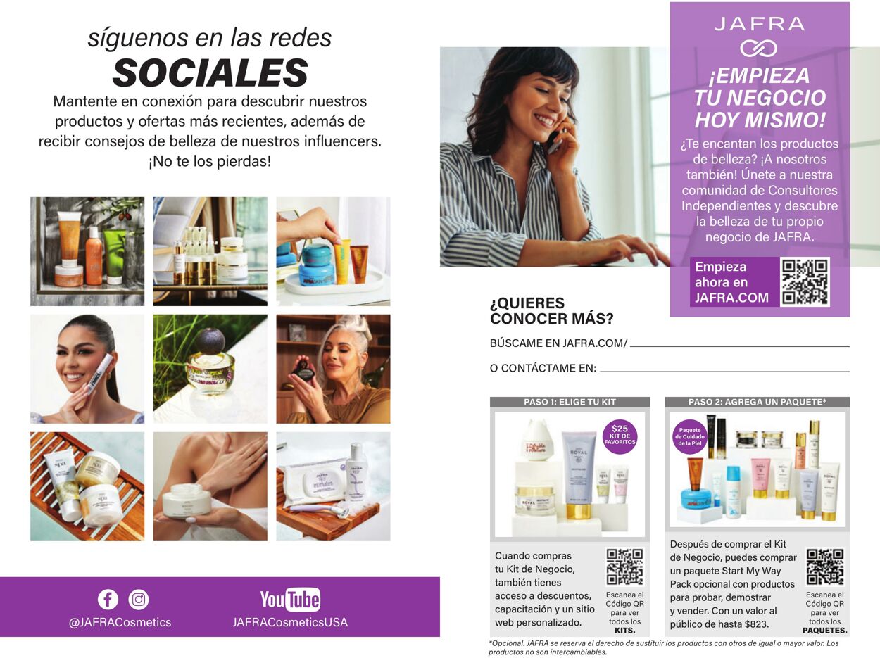 Folleto Jafra 01.07.2025 - 31.07.2025