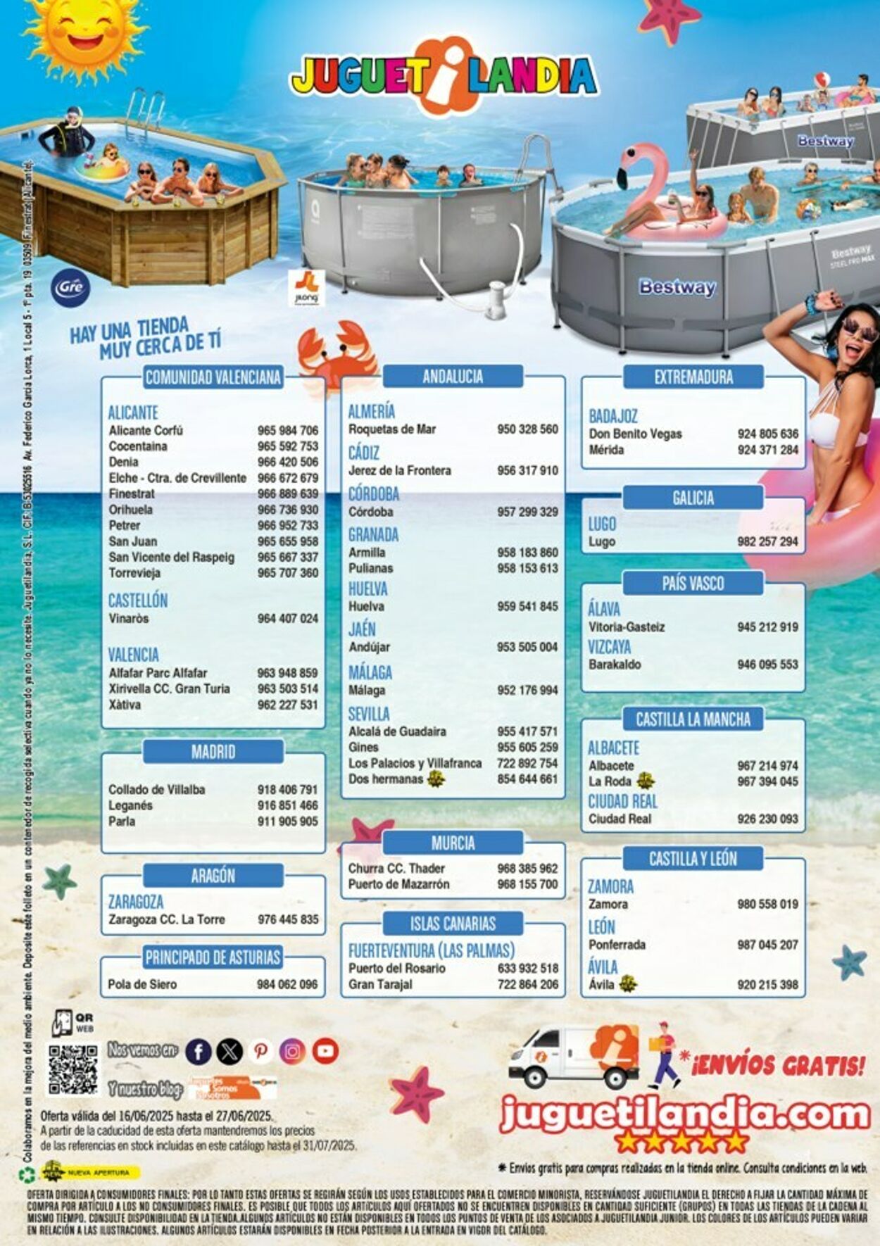 Folleto Juguetilandia 18.06.2025 - 18.08.2025