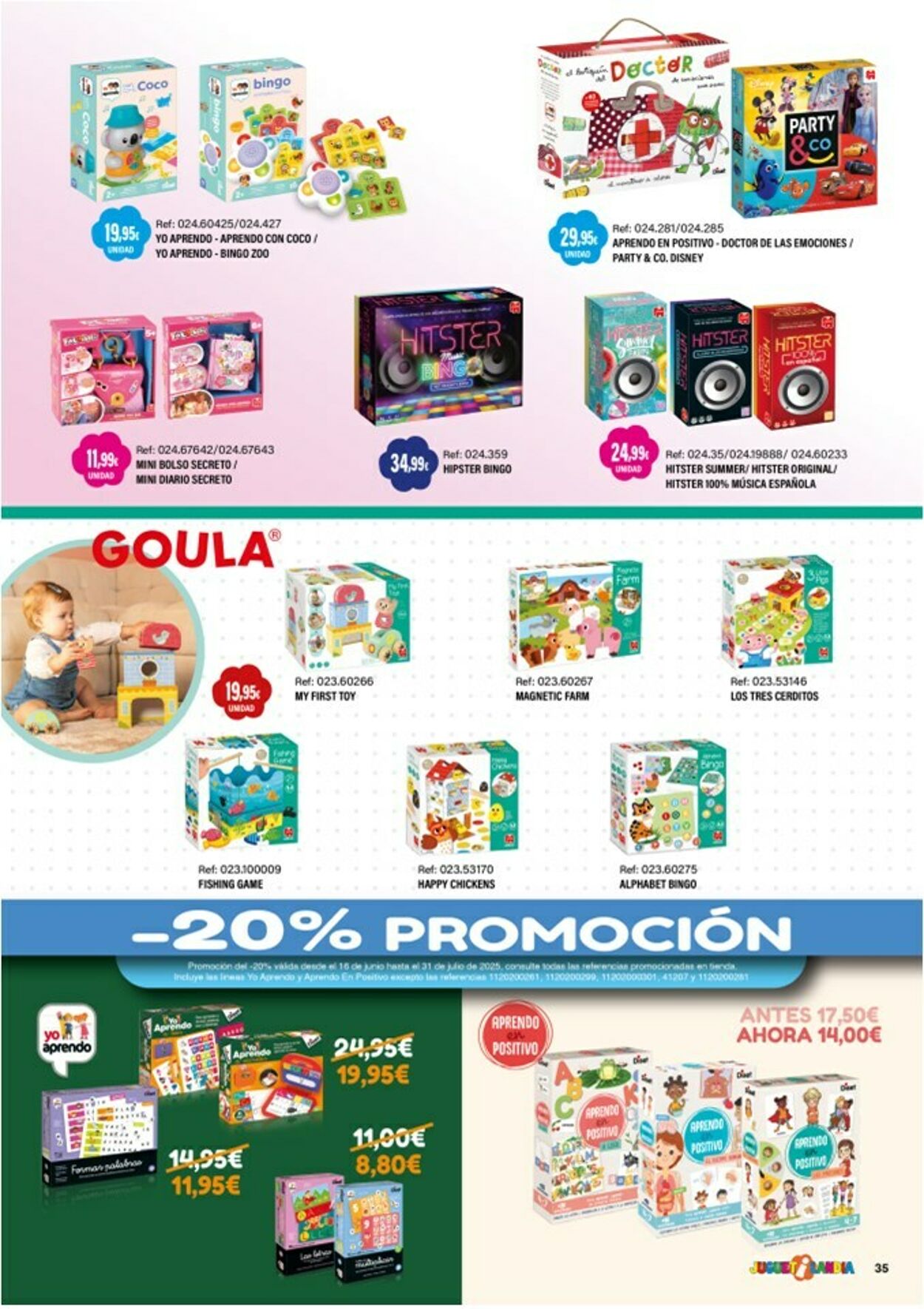 Folleto Juguetilandia 18.06.2025 - 18.08.2025