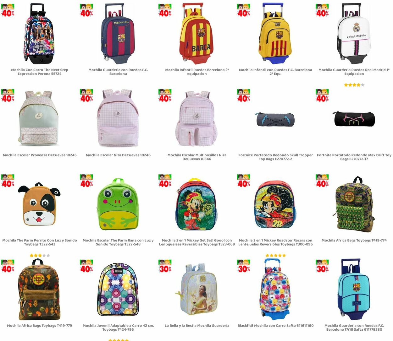 Folleto Juguetilandia - Vuelta al cole 🎒 Descuentos hasta 50% | Juguetilandia 8 sep., 2025 - 15 sep., 2025