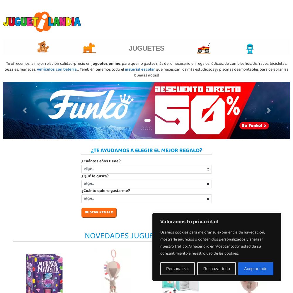 Folleto Juguetilandia 25.08.2025 - 01.09.2025