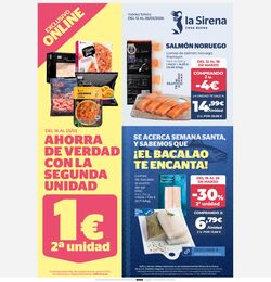 Folleto La Sirena 09.04.2026 - 22.04.2026