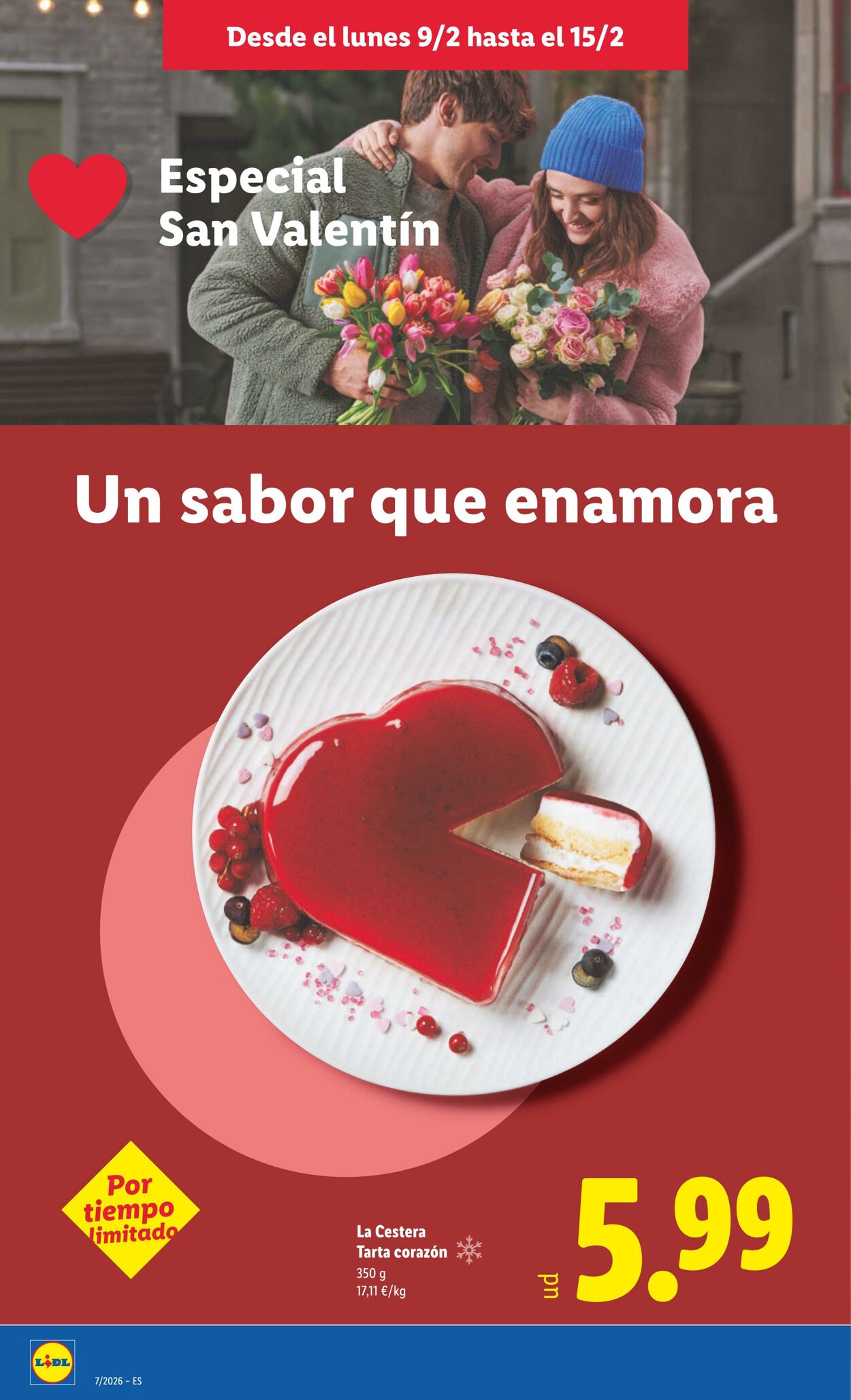 Folleto Lidl 09.02.2026 - 15.02.2026