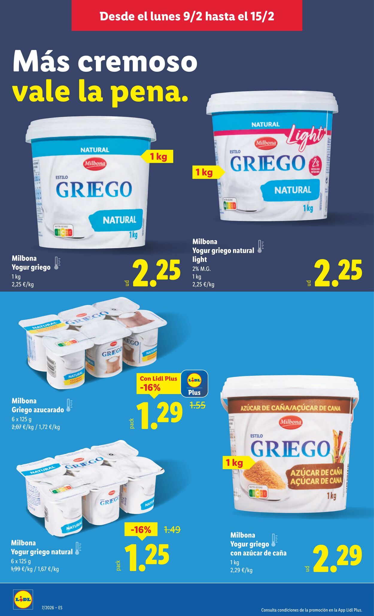 Folleto Lidl 09.02.2026 - 15.02.2026