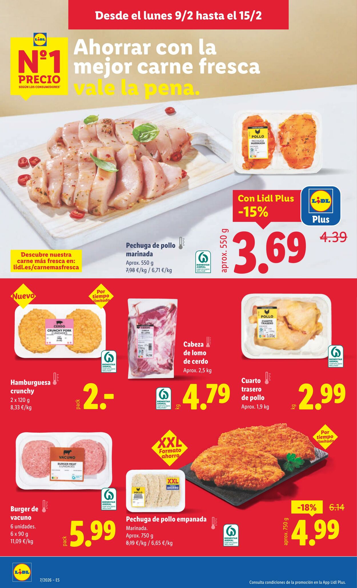 Folleto Lidl 09.02.2026 - 15.02.2026