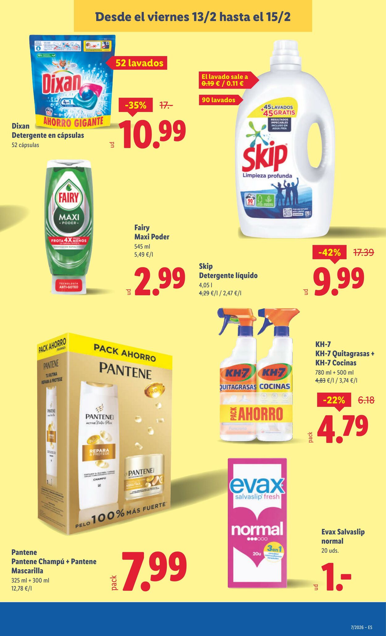 Folleto Lidl 09.02.2026 - 15.02.2026