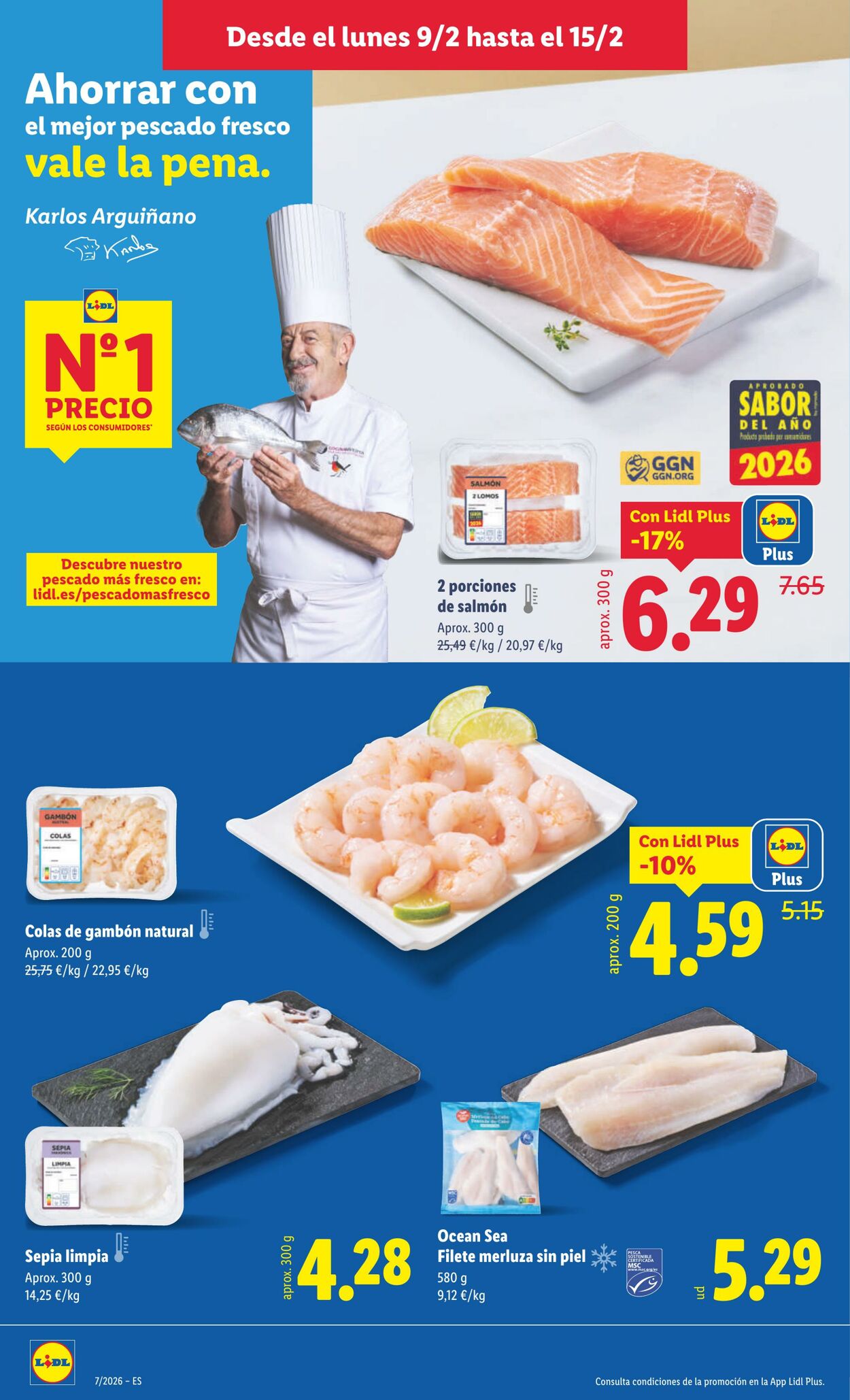 Folleto Lidl 09.02.2026 - 15.02.2026