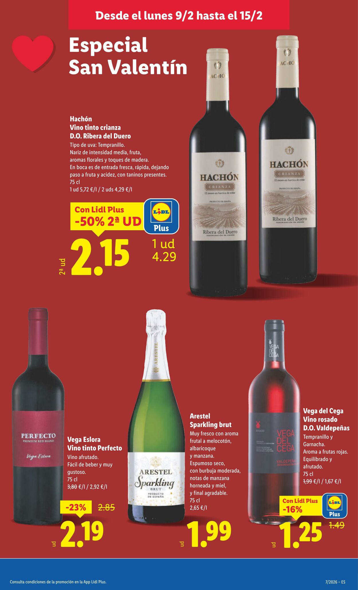 Folleto Lidl 09.02.2026 - 15.02.2026
