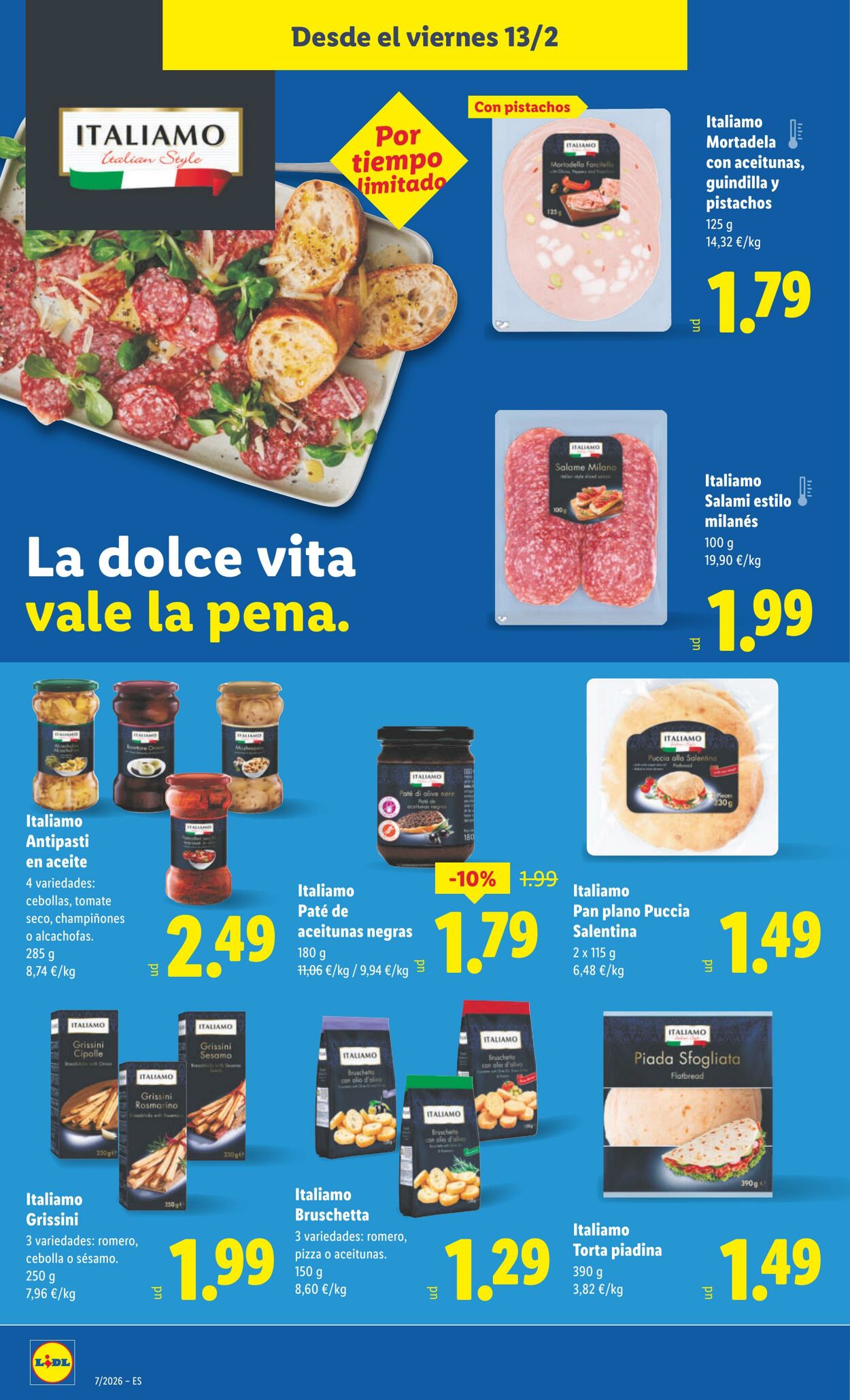 Folleto Lidl 09.02.2026 - 15.02.2026