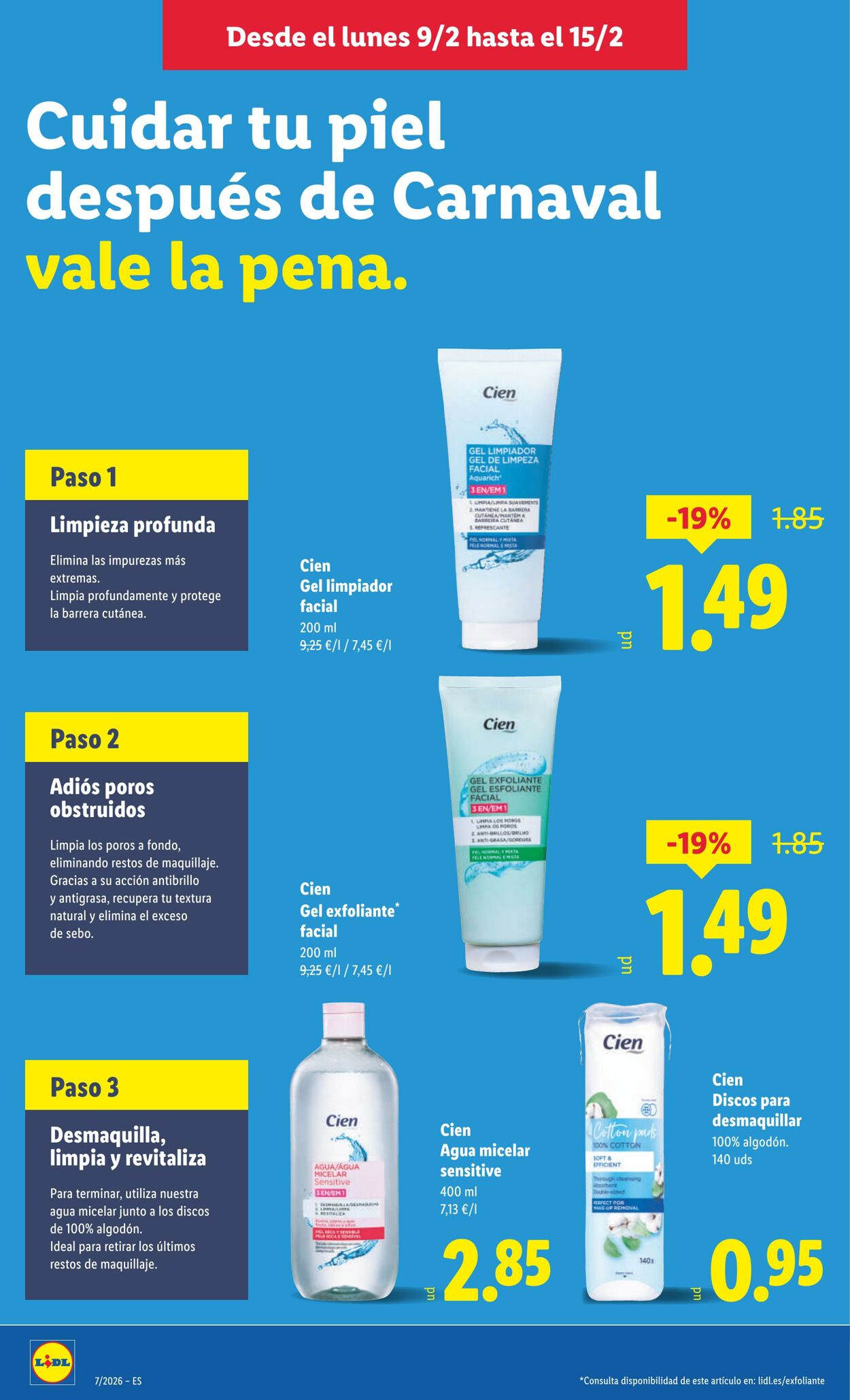 Folleto Lidl 09.02.2026 - 15.02.2026