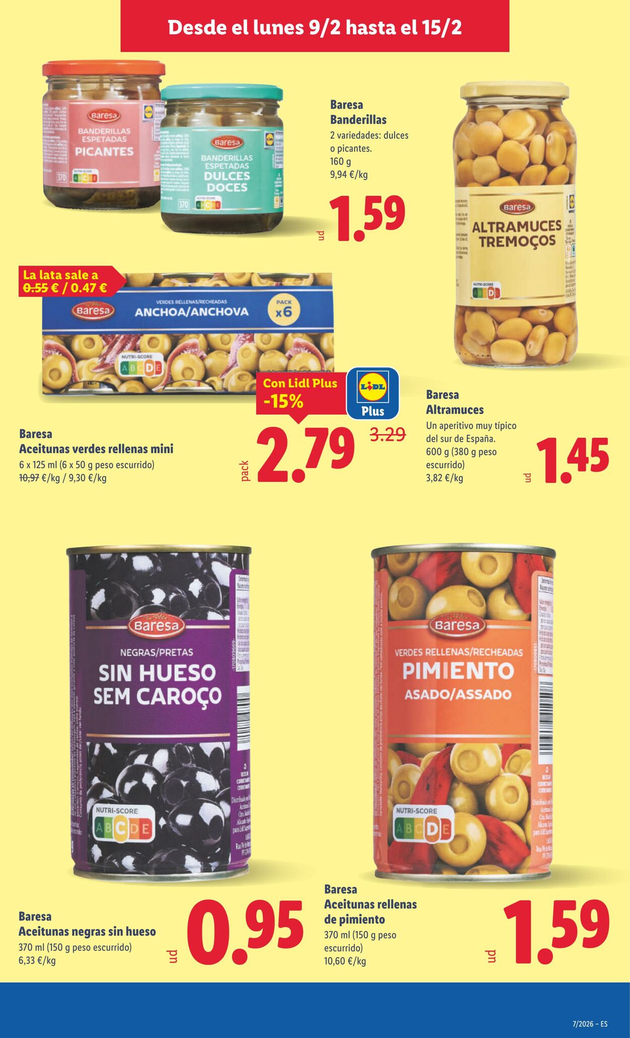 Folleto Lidl 09.02.2026 - 15.02.2026