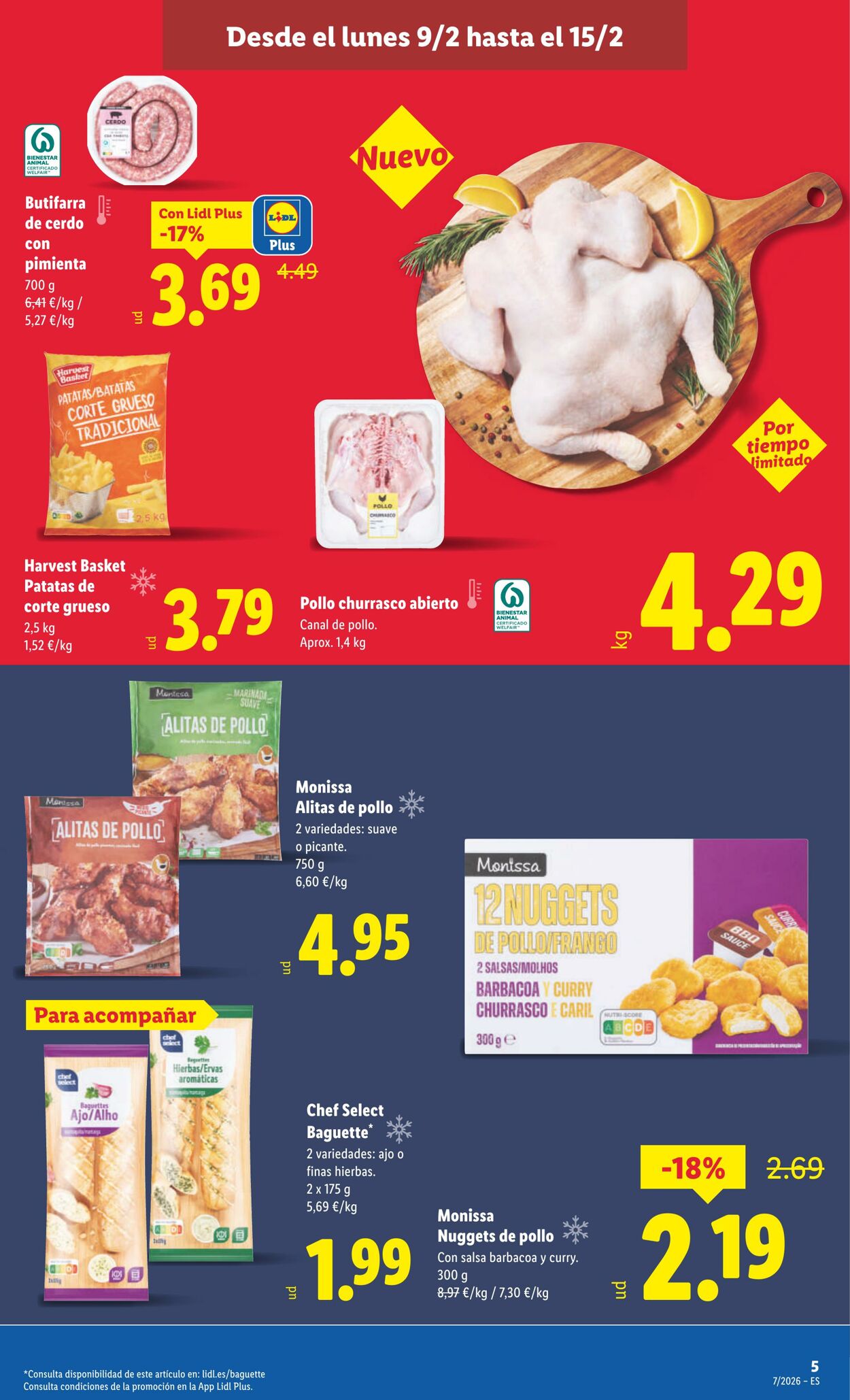 Folleto Lidl 09.02.2026 - 15.02.2026