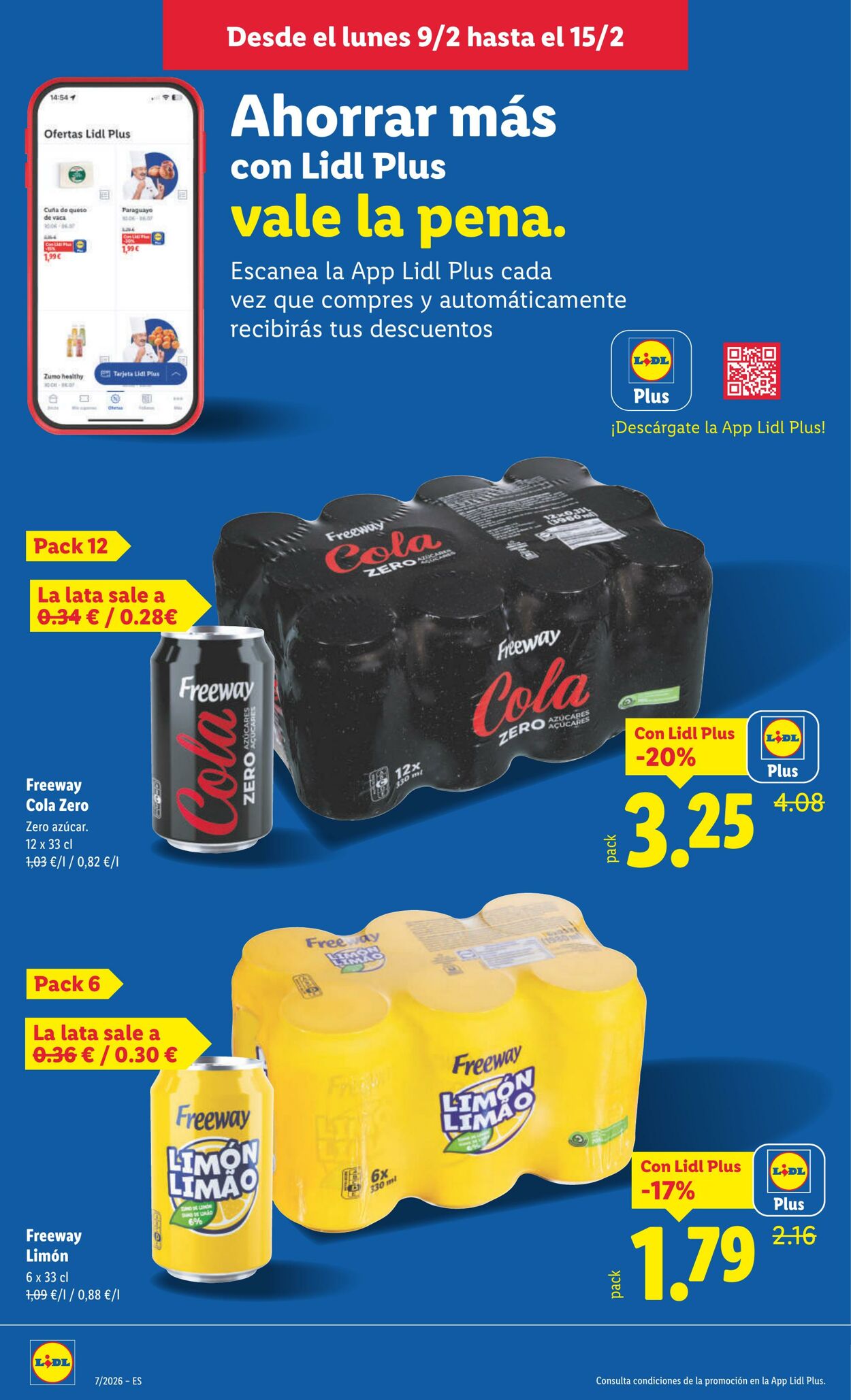 Folleto Lidl 09.02.2026 - 15.02.2026