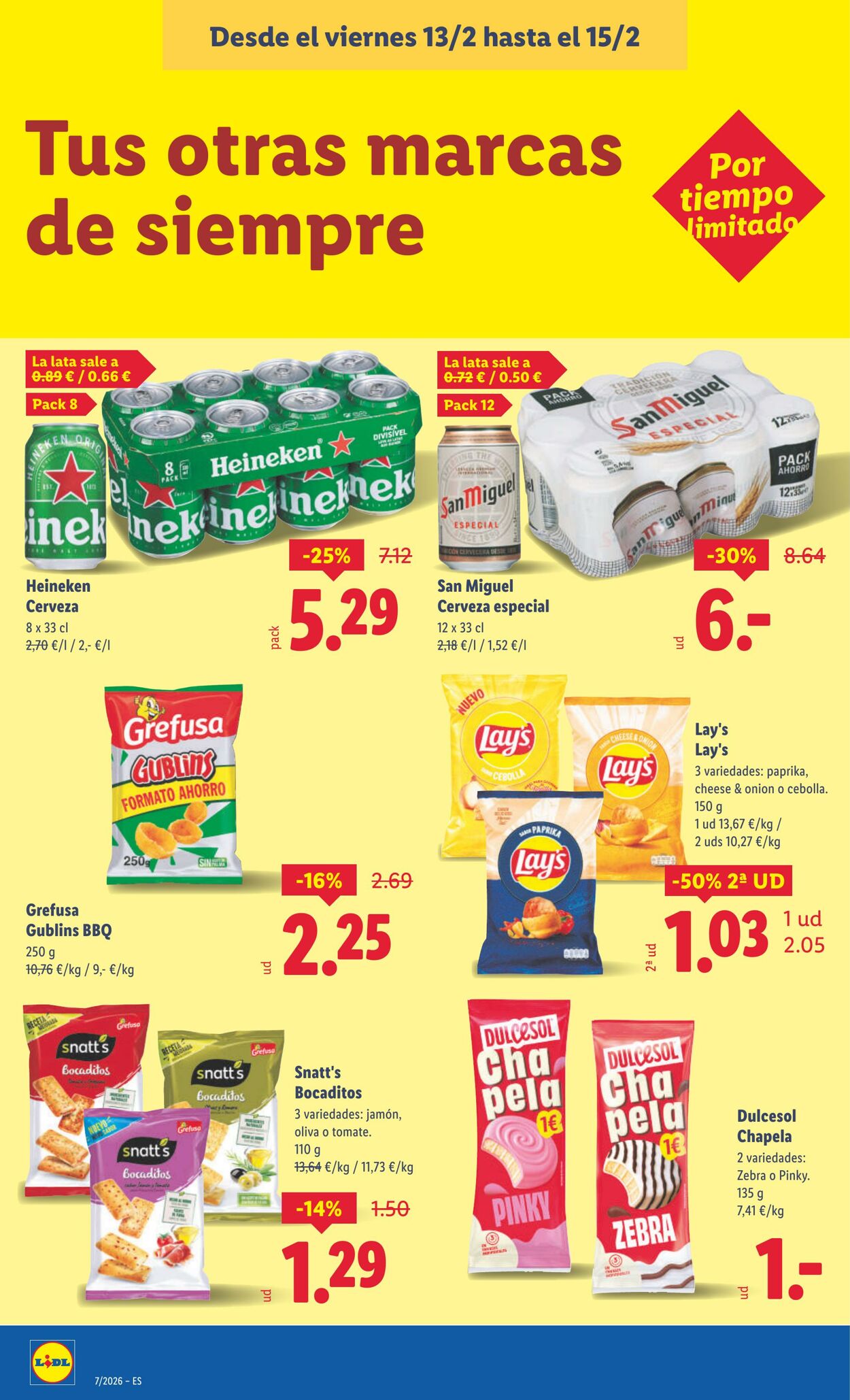 Folleto Lidl 09.02.2026 - 15.02.2026