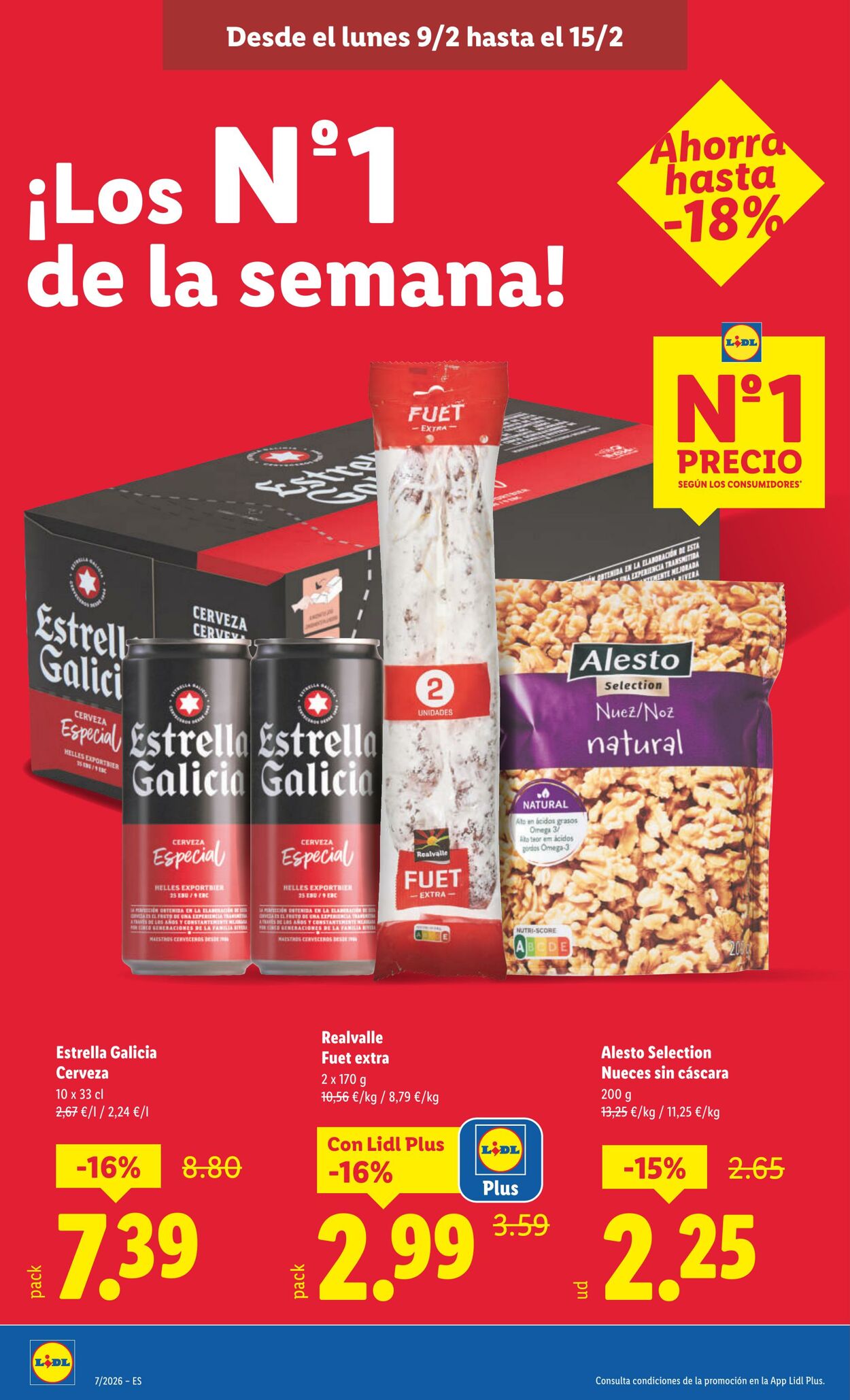 Folleto Lidl 09.02.2026 - 15.02.2026