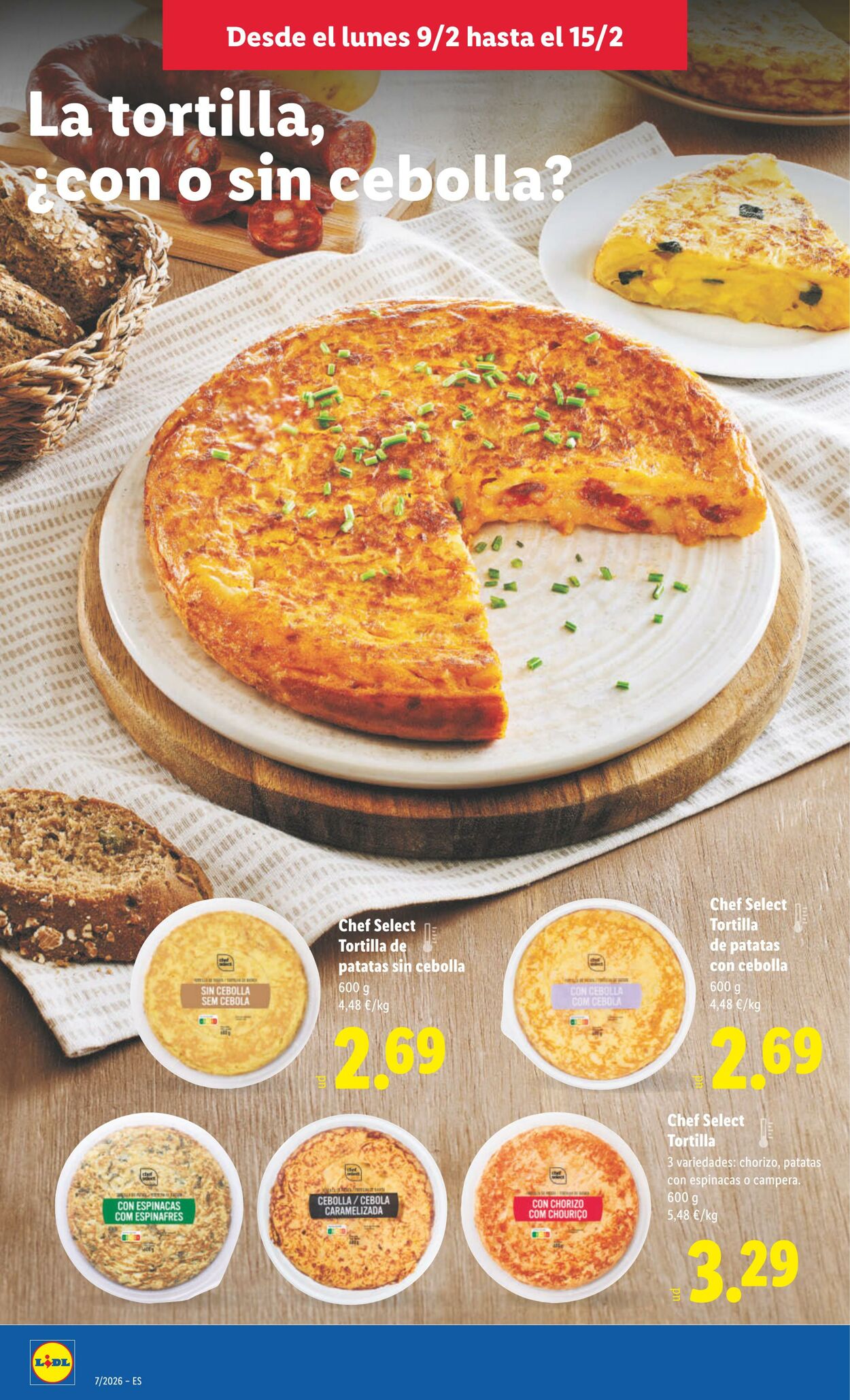 Folleto Lidl 09.02.2026 - 15.02.2026