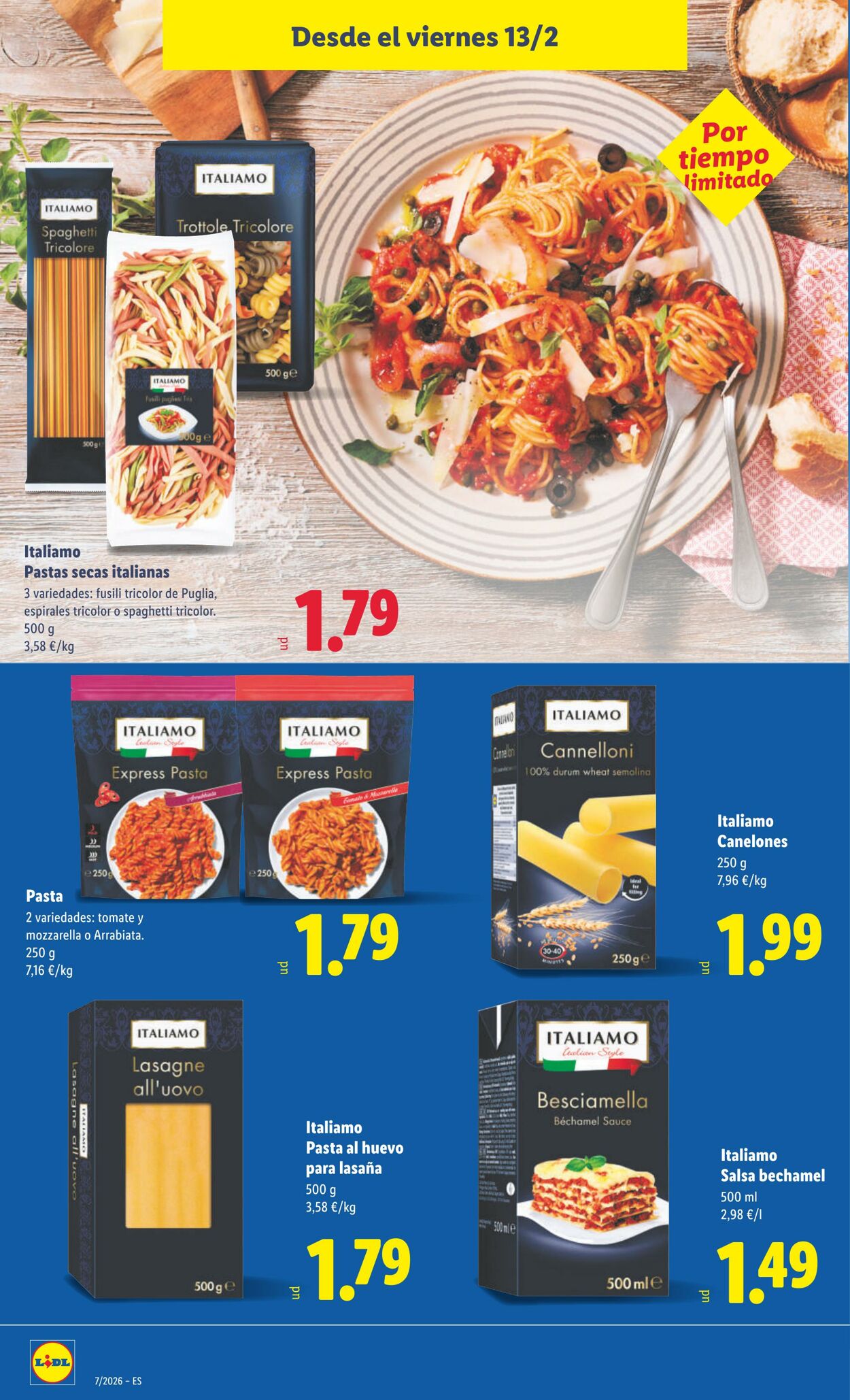Folleto Lidl 09.02.2026 - 15.02.2026