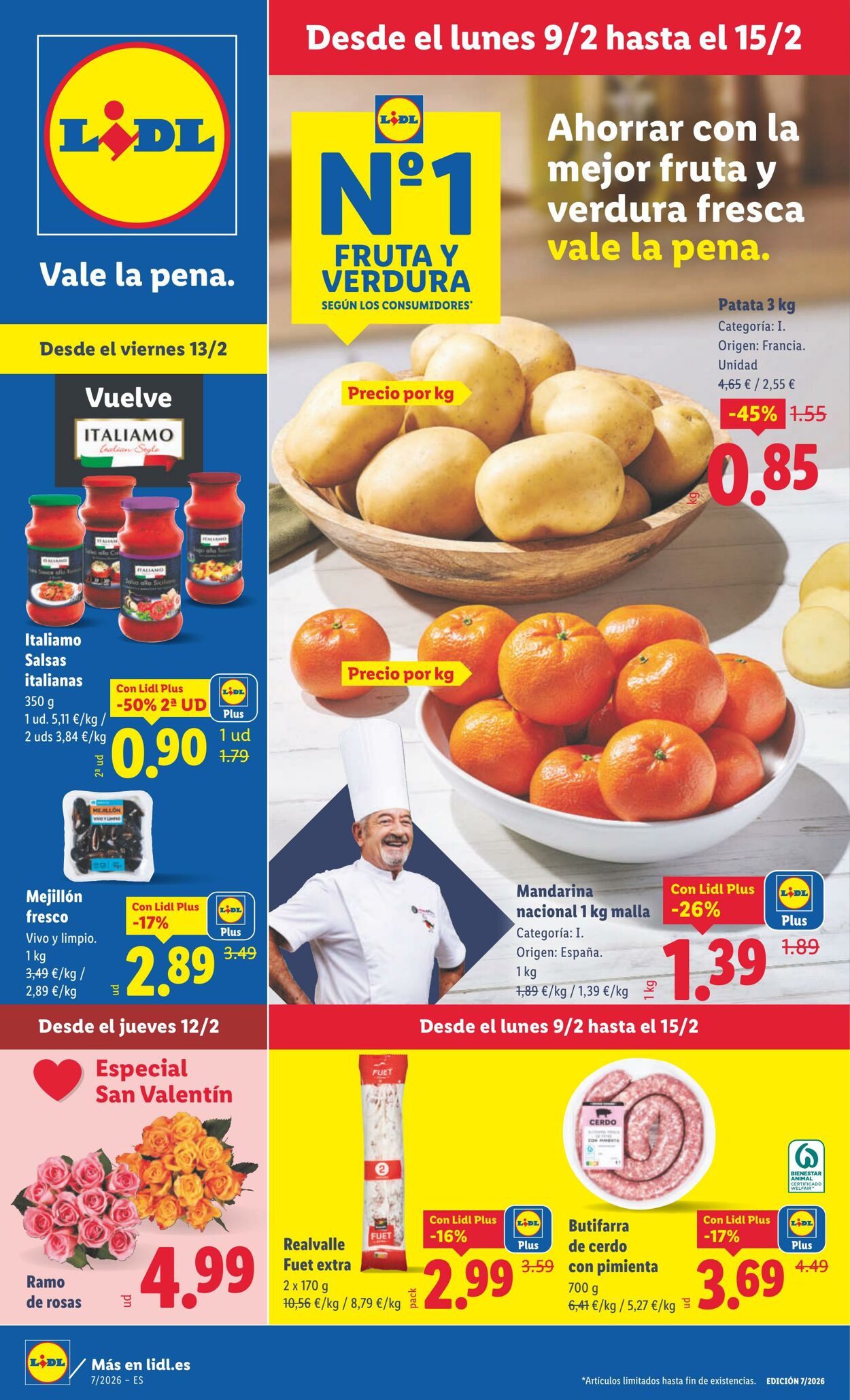 Folleto Lidl 09.02.2026 - 15.02.2026