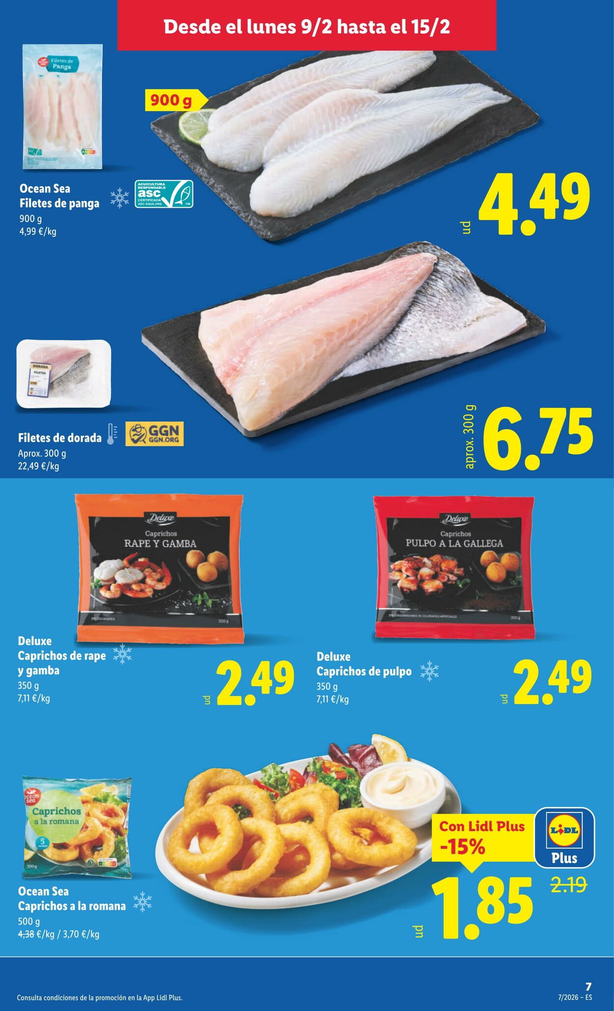 Folleto Lidl 09.02.2026 - 15.02.2026