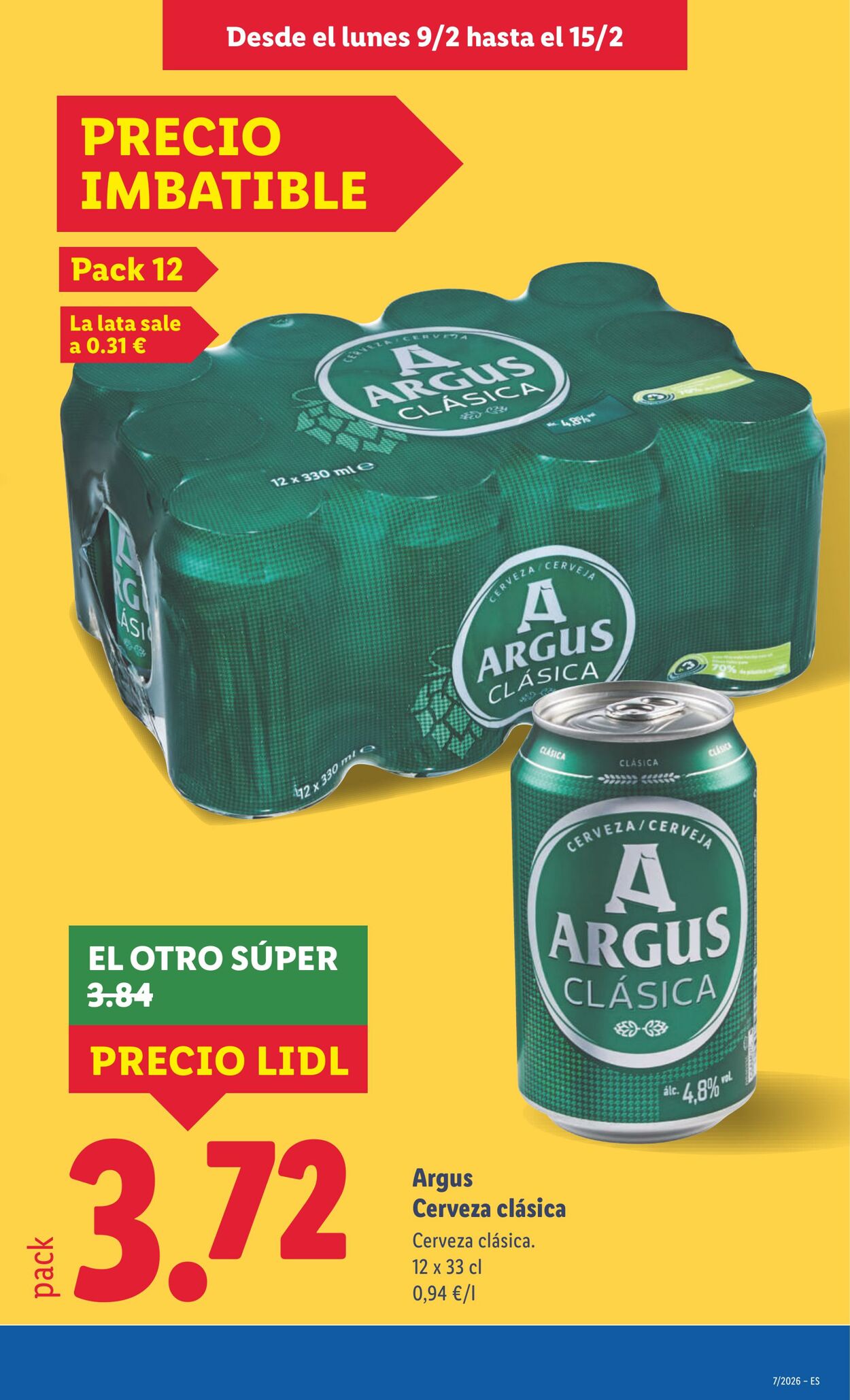 Folleto Lidl 09.02.2026 - 15.02.2026