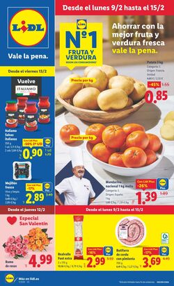 Folleto Lidl 09.02.2026 - 15.02.2026