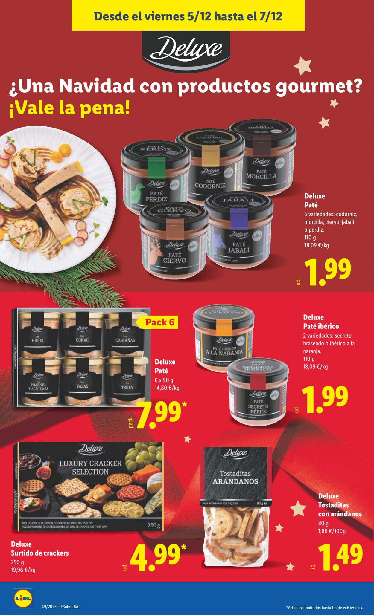 Folleto Lidl 01.12.2025 - 07.12.2025