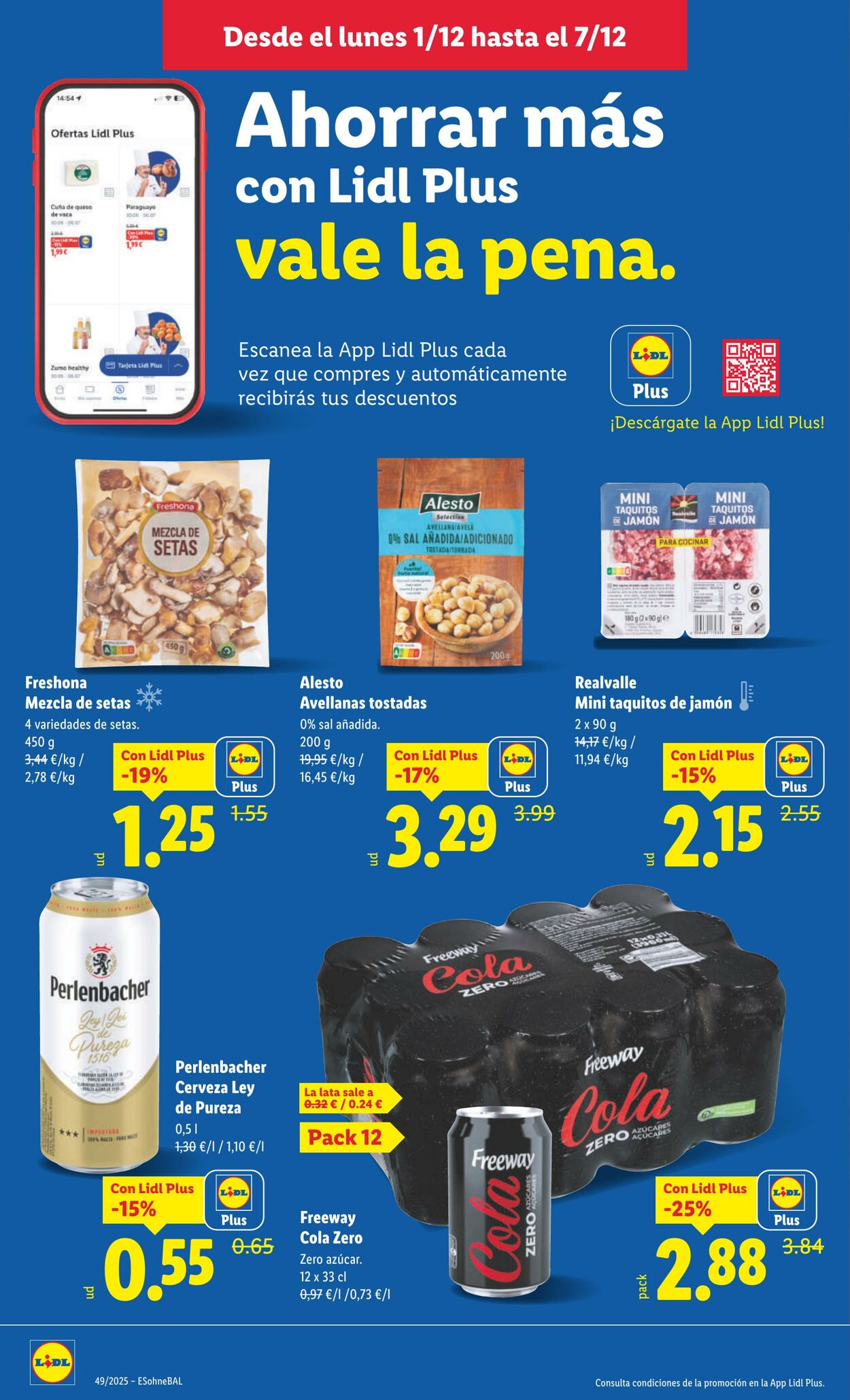 Folleto Lidl 01.12.2025 - 07.12.2025
