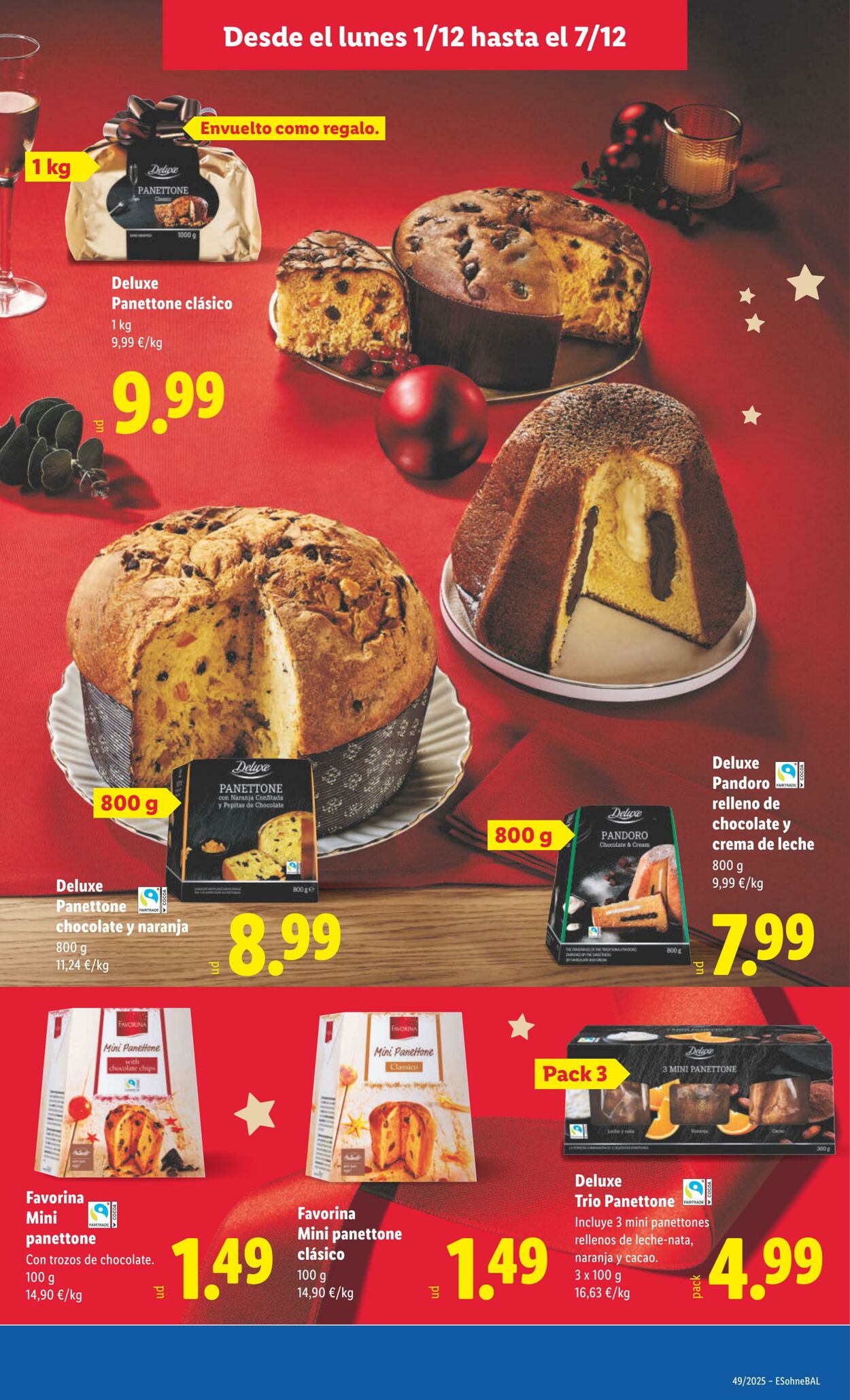 Folleto Lidl 01.12.2025 - 07.12.2025