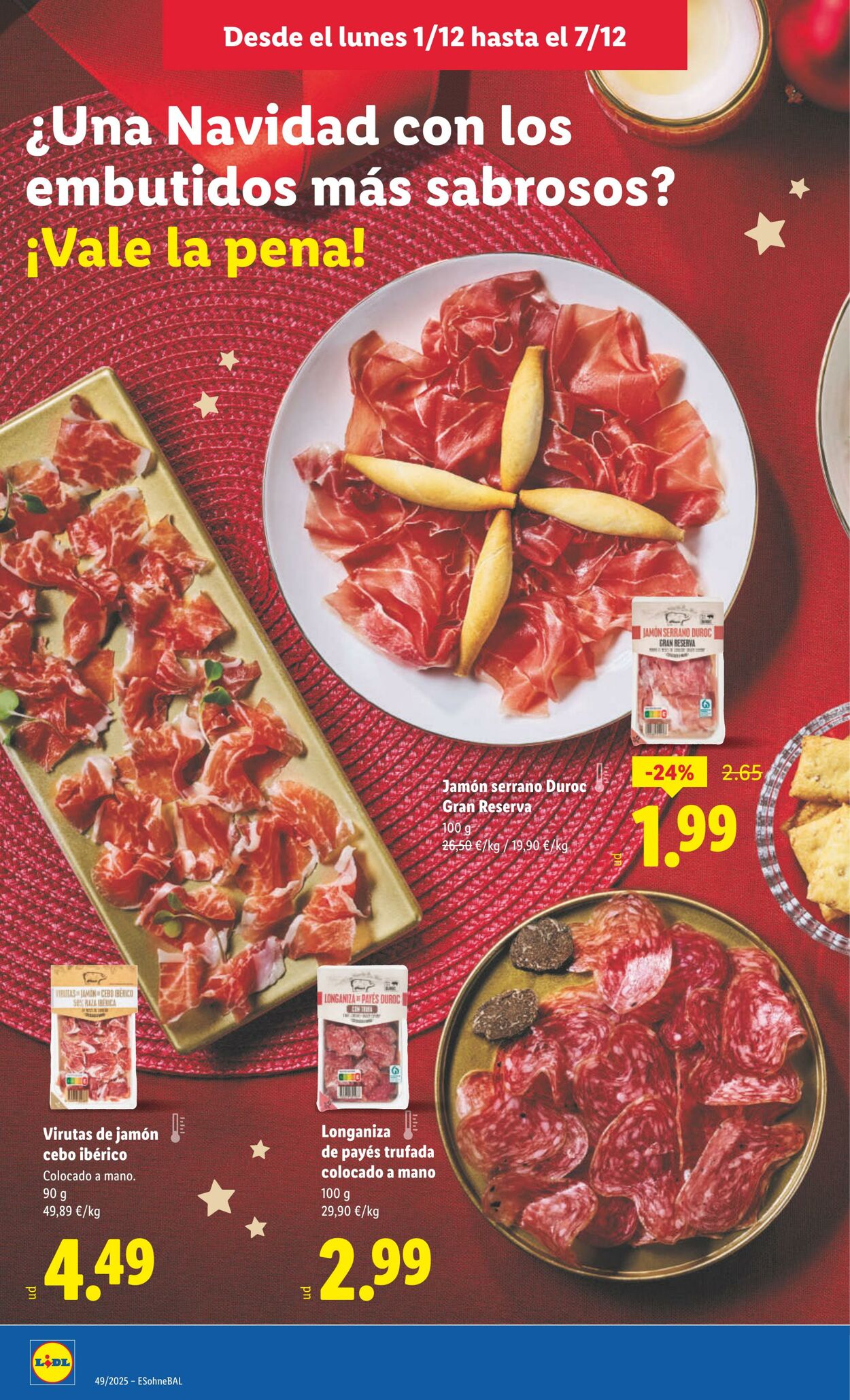 Folleto Lidl 01.12.2025 - 07.12.2025