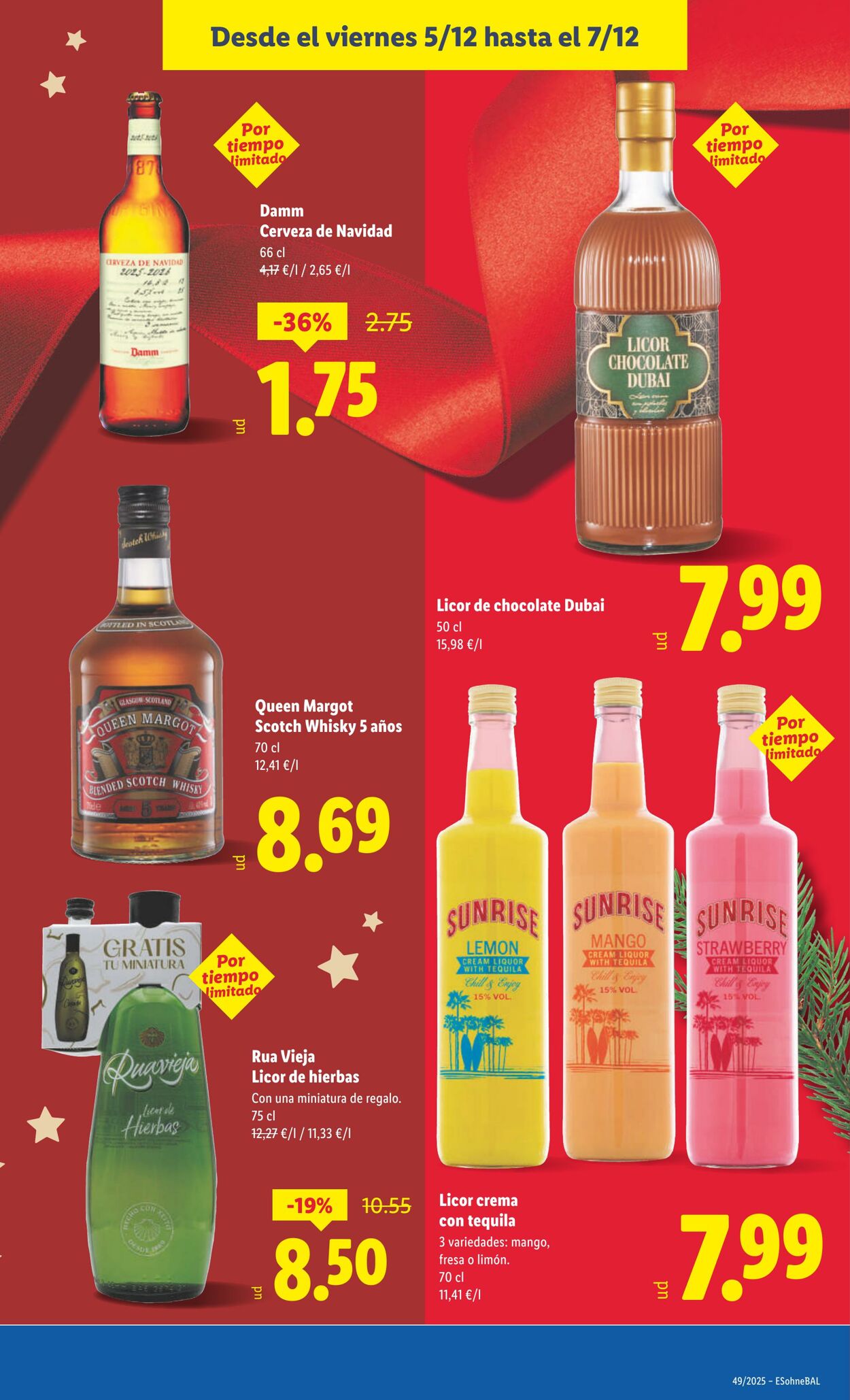 Folleto Lidl 01.12.2025 - 07.12.2025