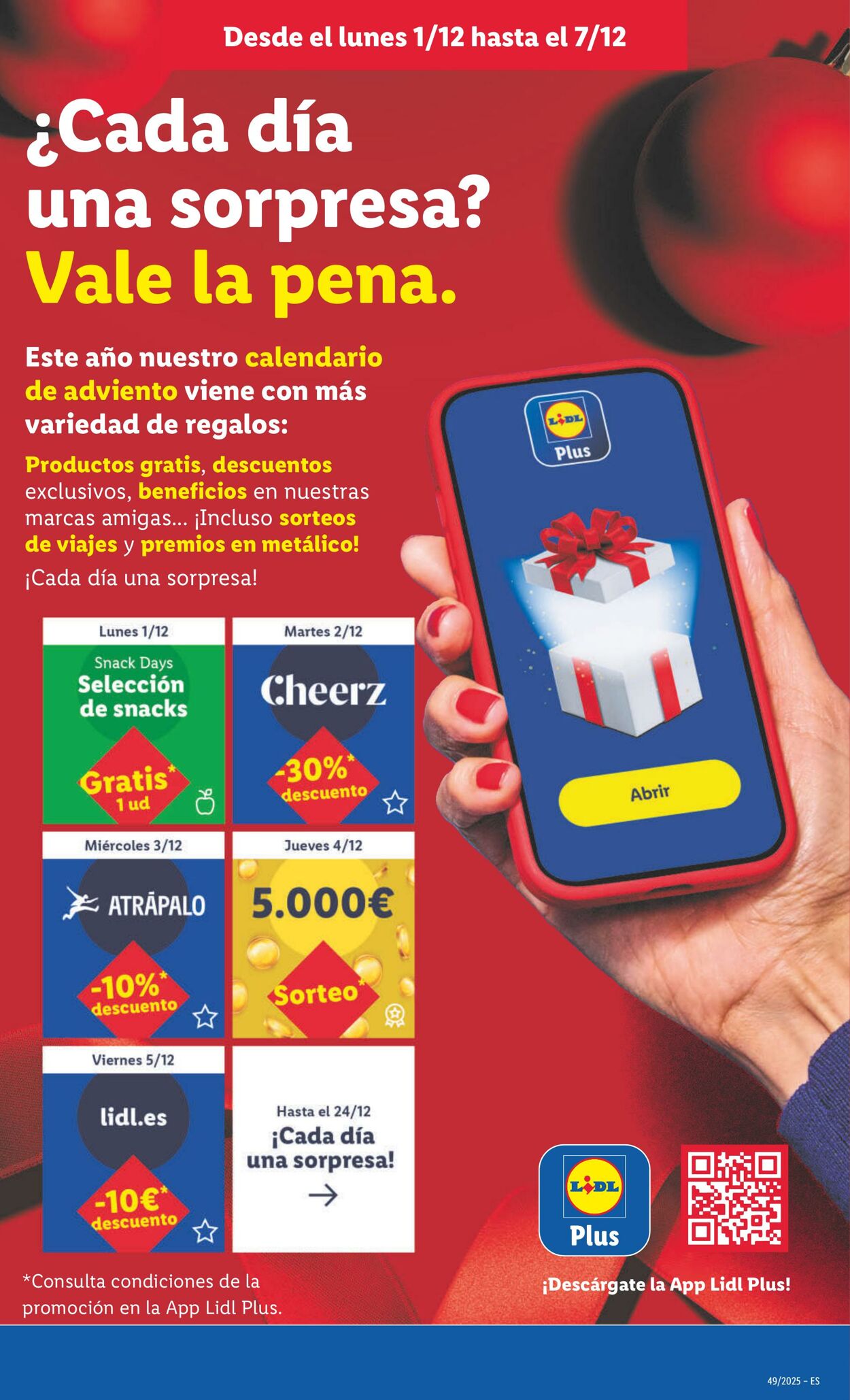 Folleto Lidl 01.12.2025 - 07.12.2025