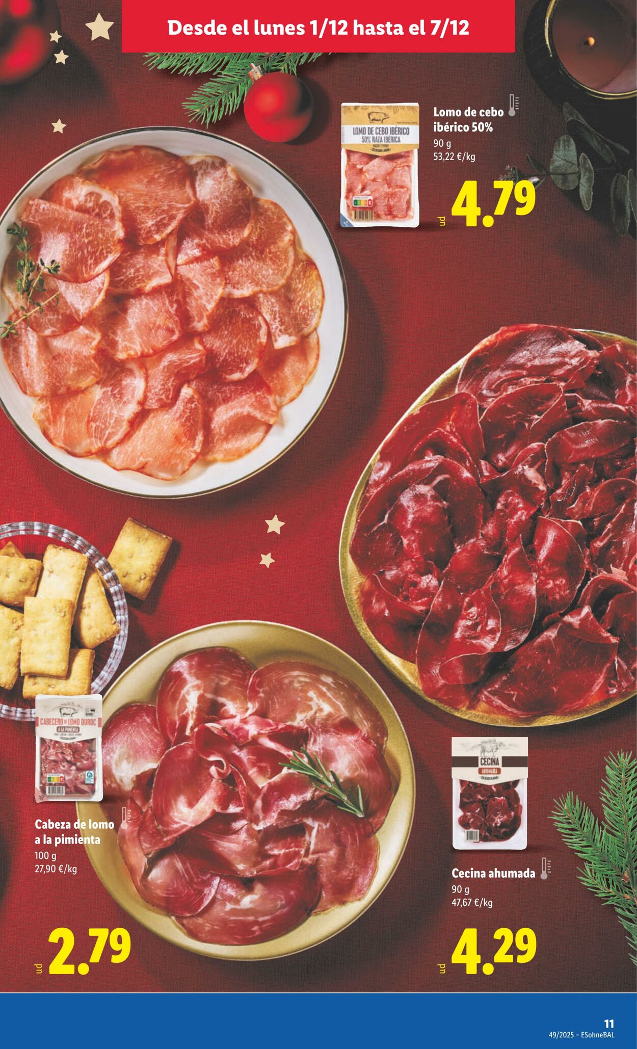 Folleto Lidl 01.12.2025 - 07.12.2025