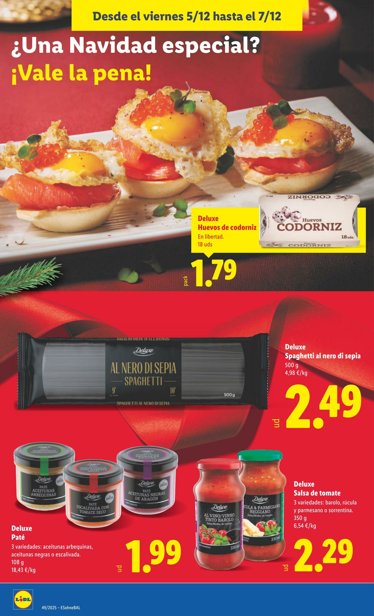 Folleto Lidl 01.12.2025 - 07.12.2025