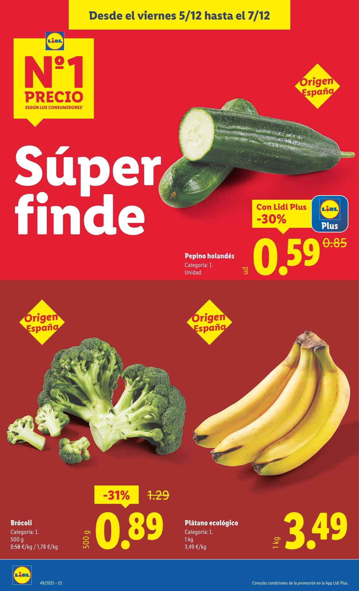 Folleto Lidl 01.12.2025 - 07.12.2025